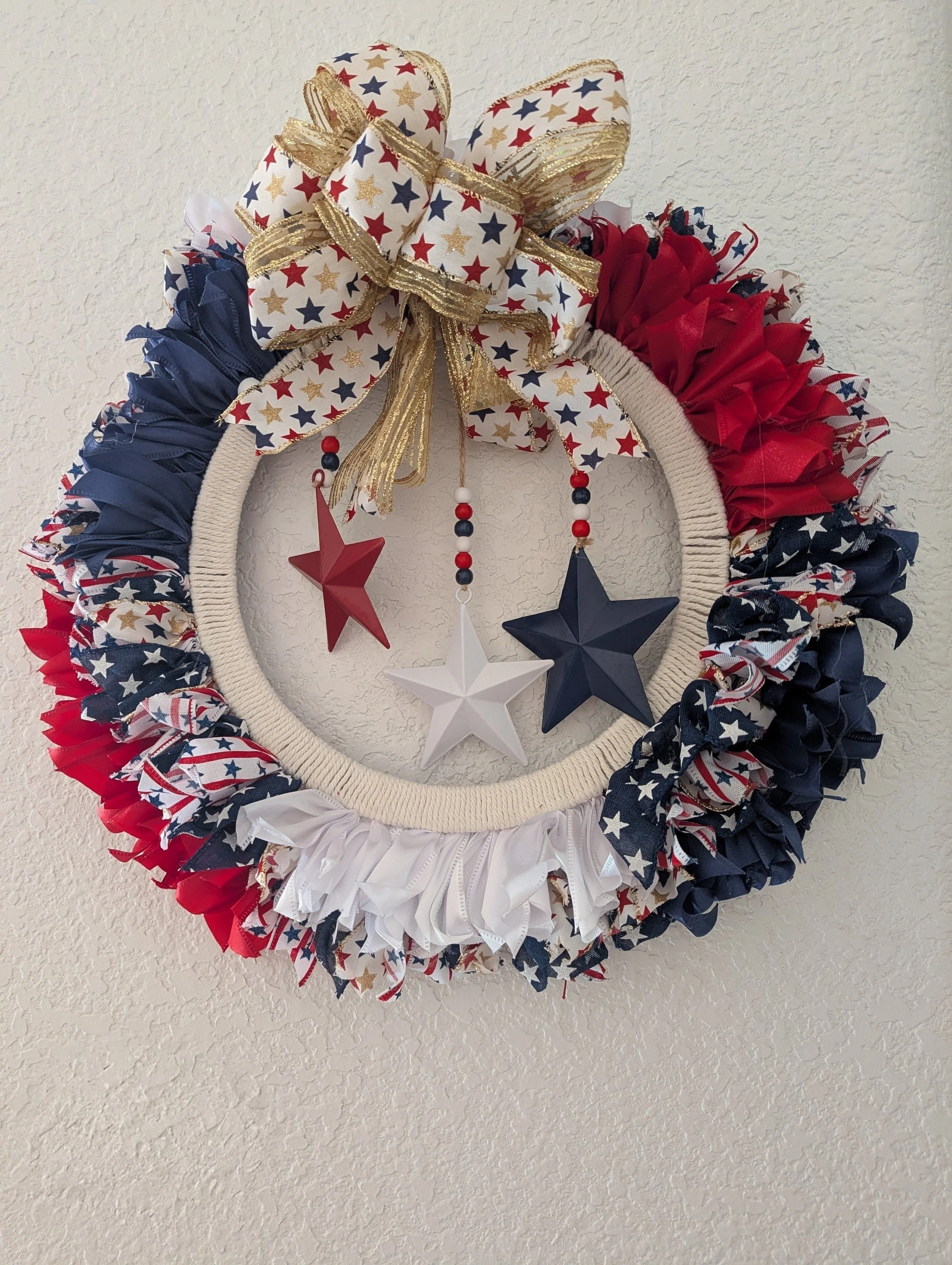 Star Spangled Wreath