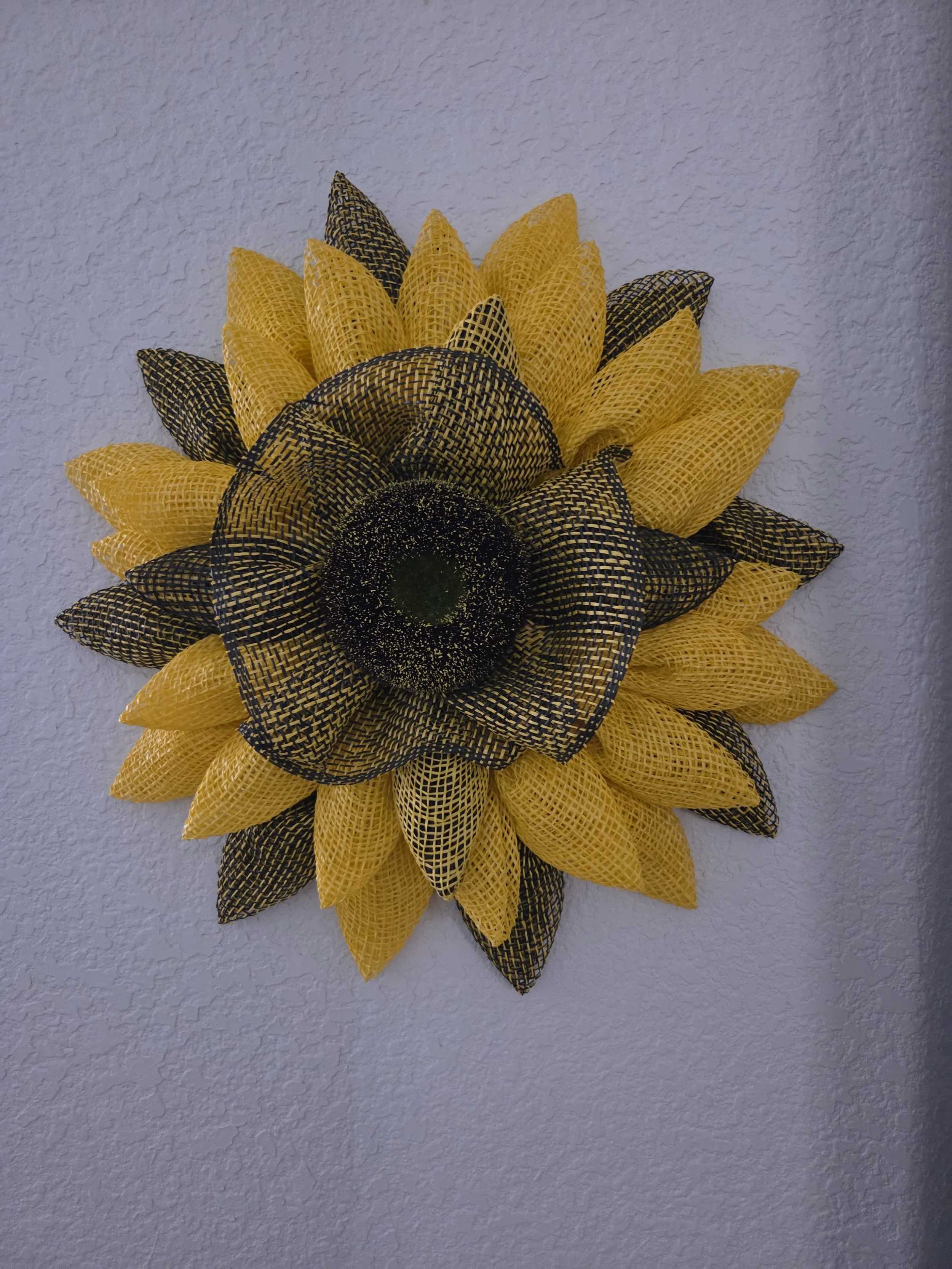 Bright Sunny Mesh Flower