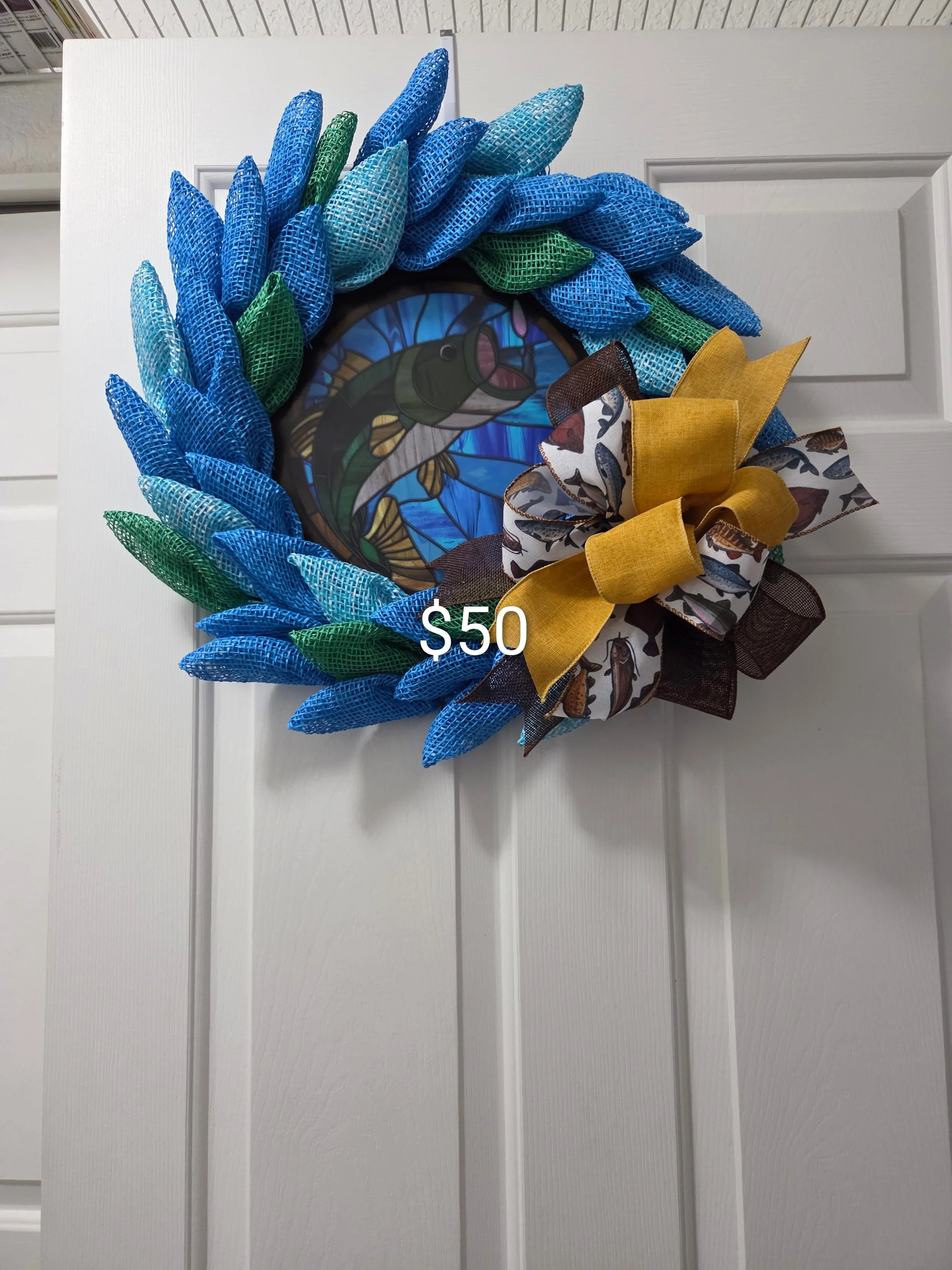 Fishing Wreath