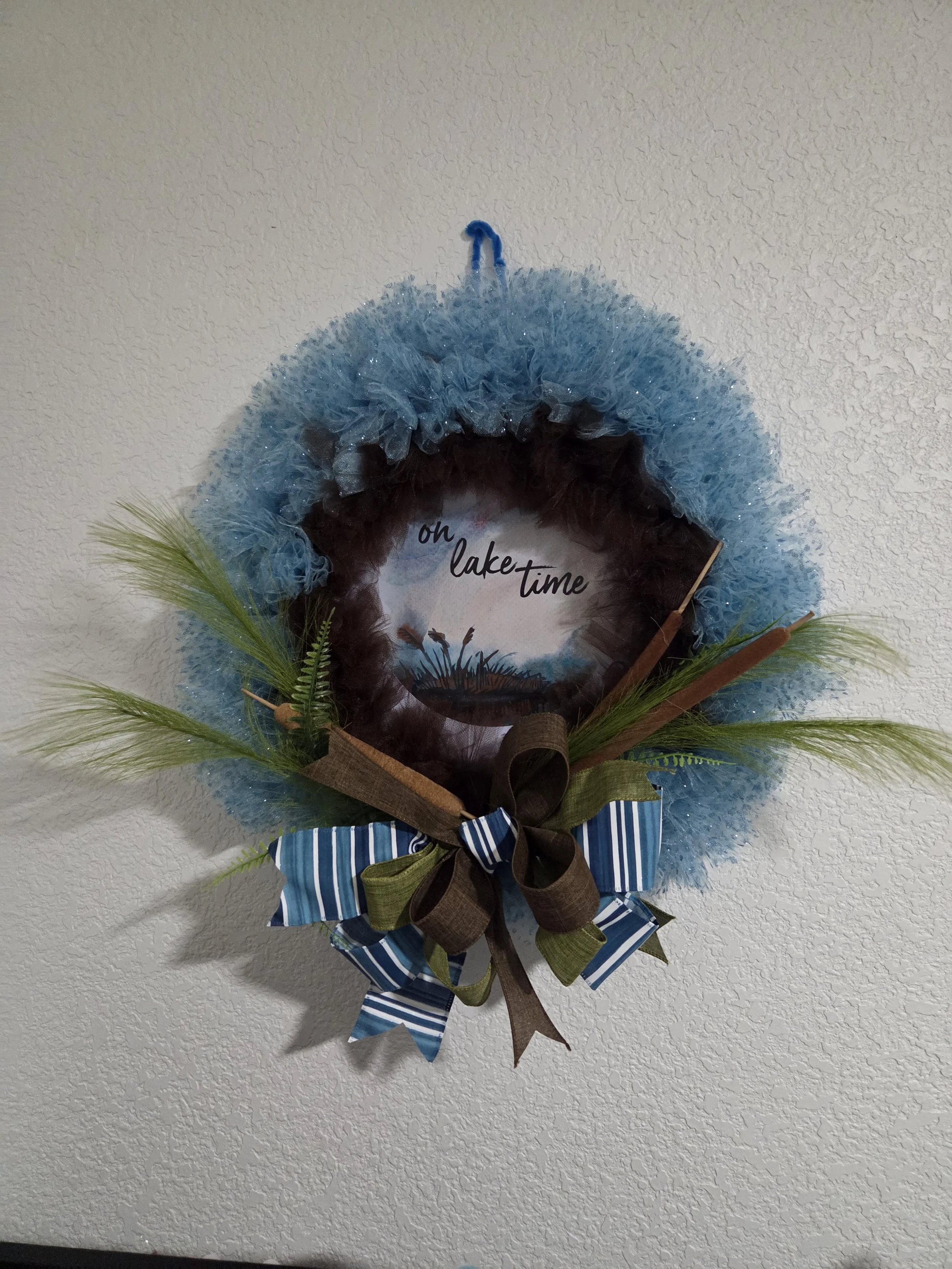 On Lake Time Wreath