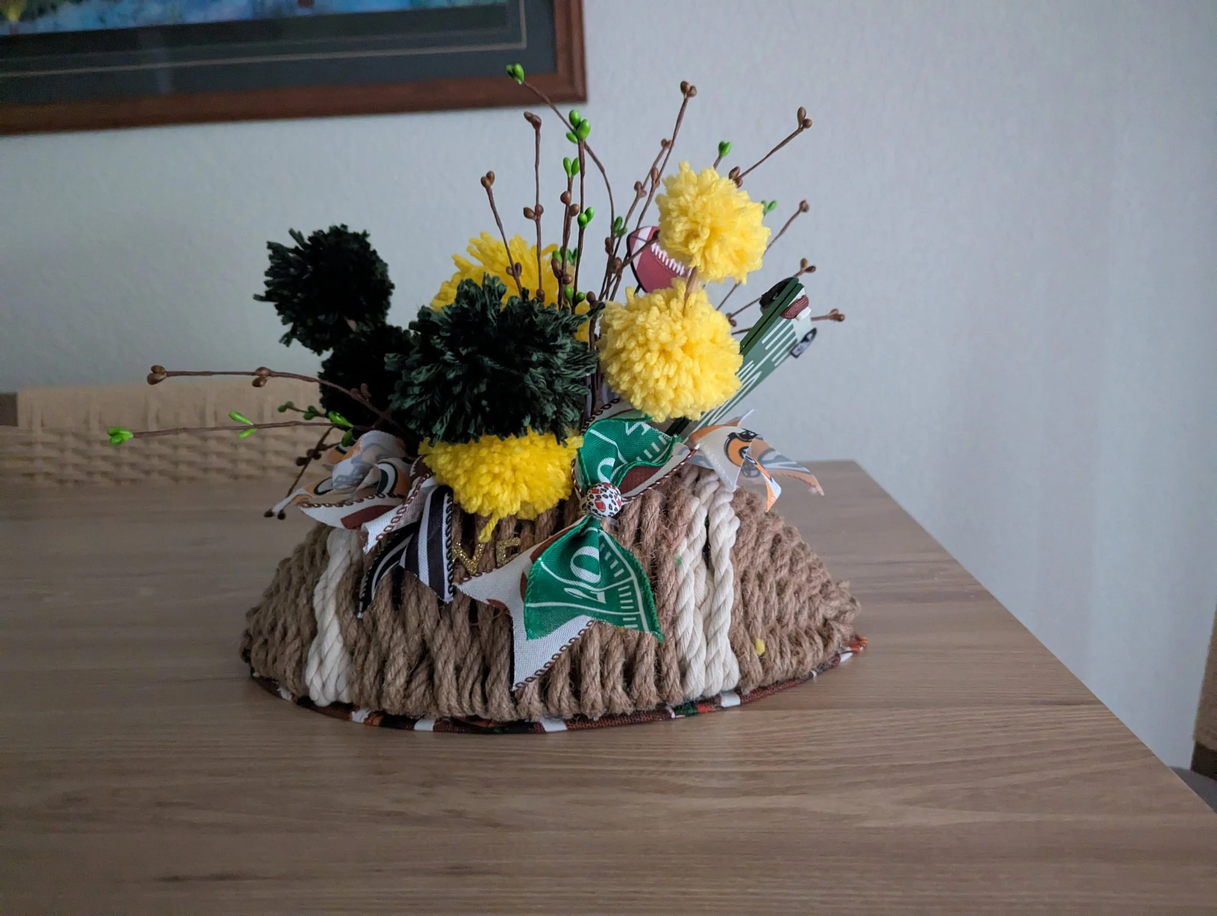 Football Fanatic Centerpiece