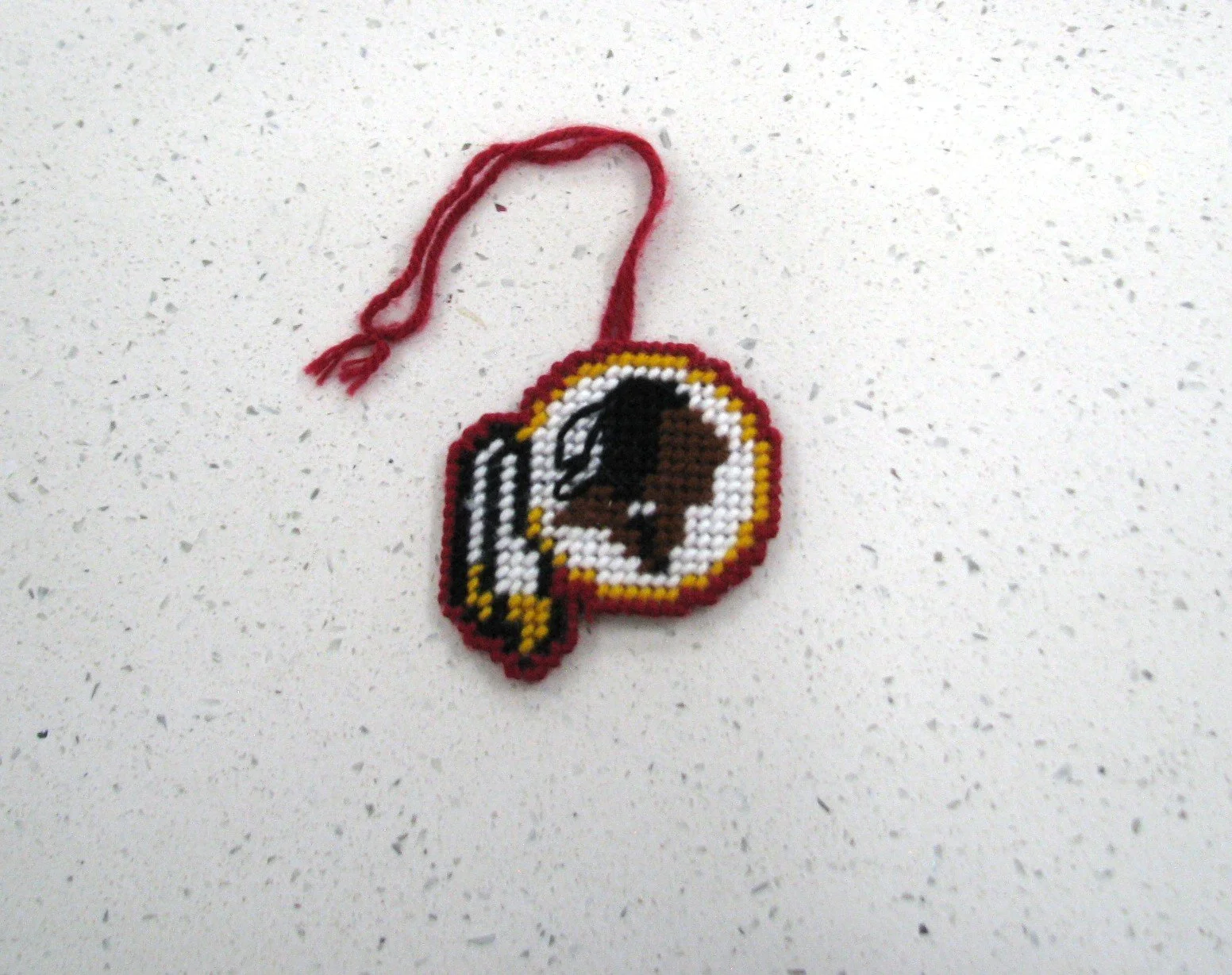Old Redskins Style Logo - Hanging Ornament