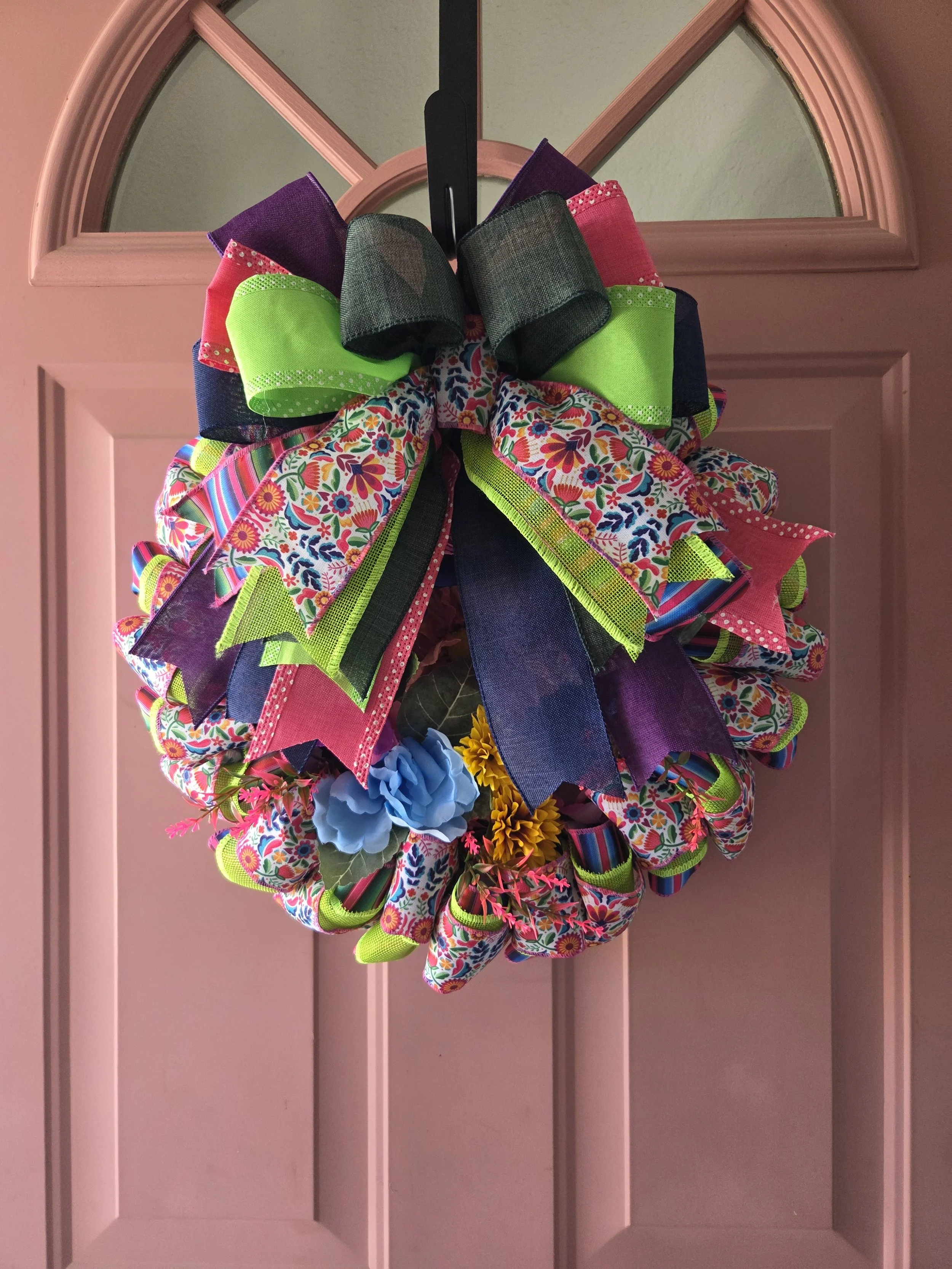 Cinco de Mayo Ribbon Wreath