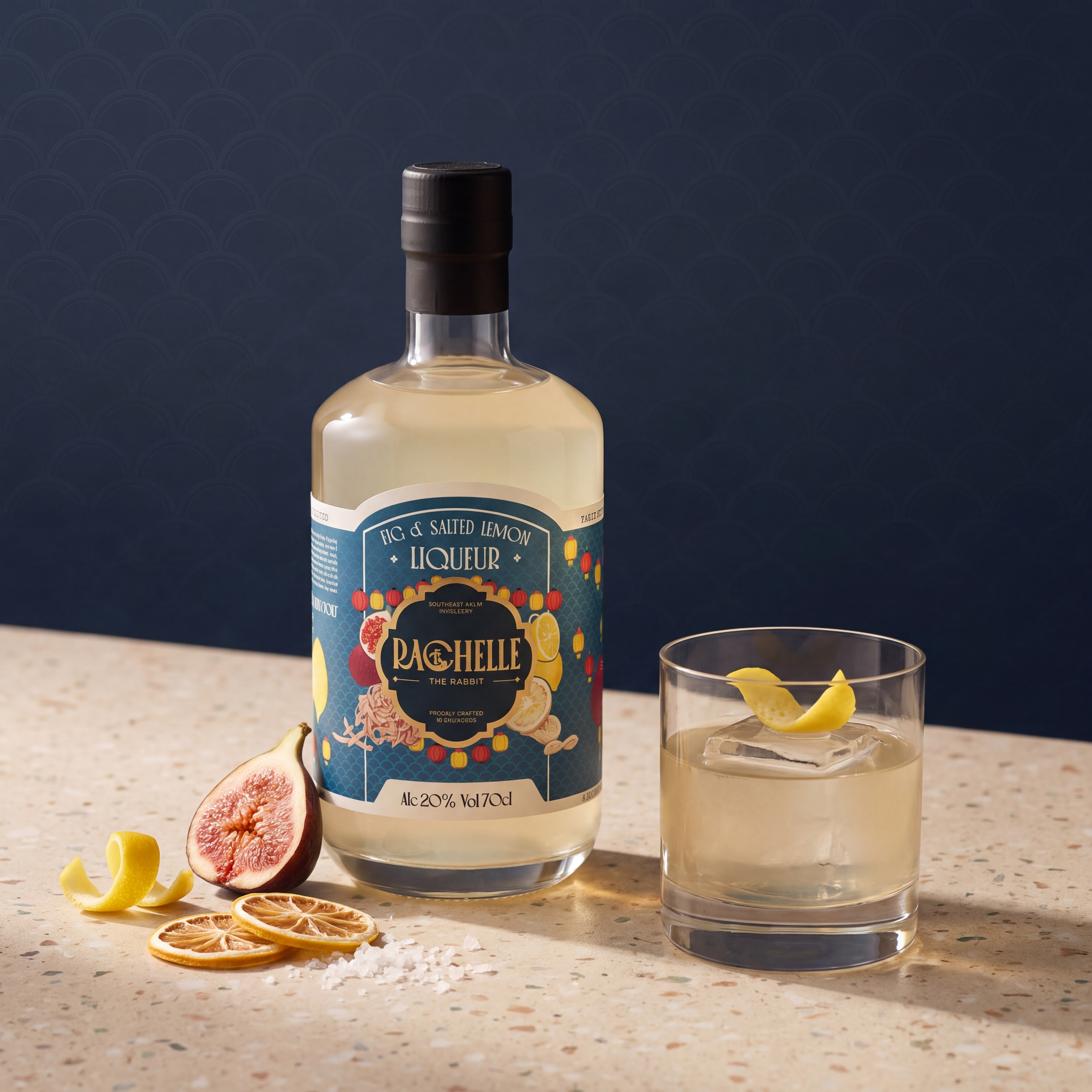 Fig & Salted Lemon Liqueur