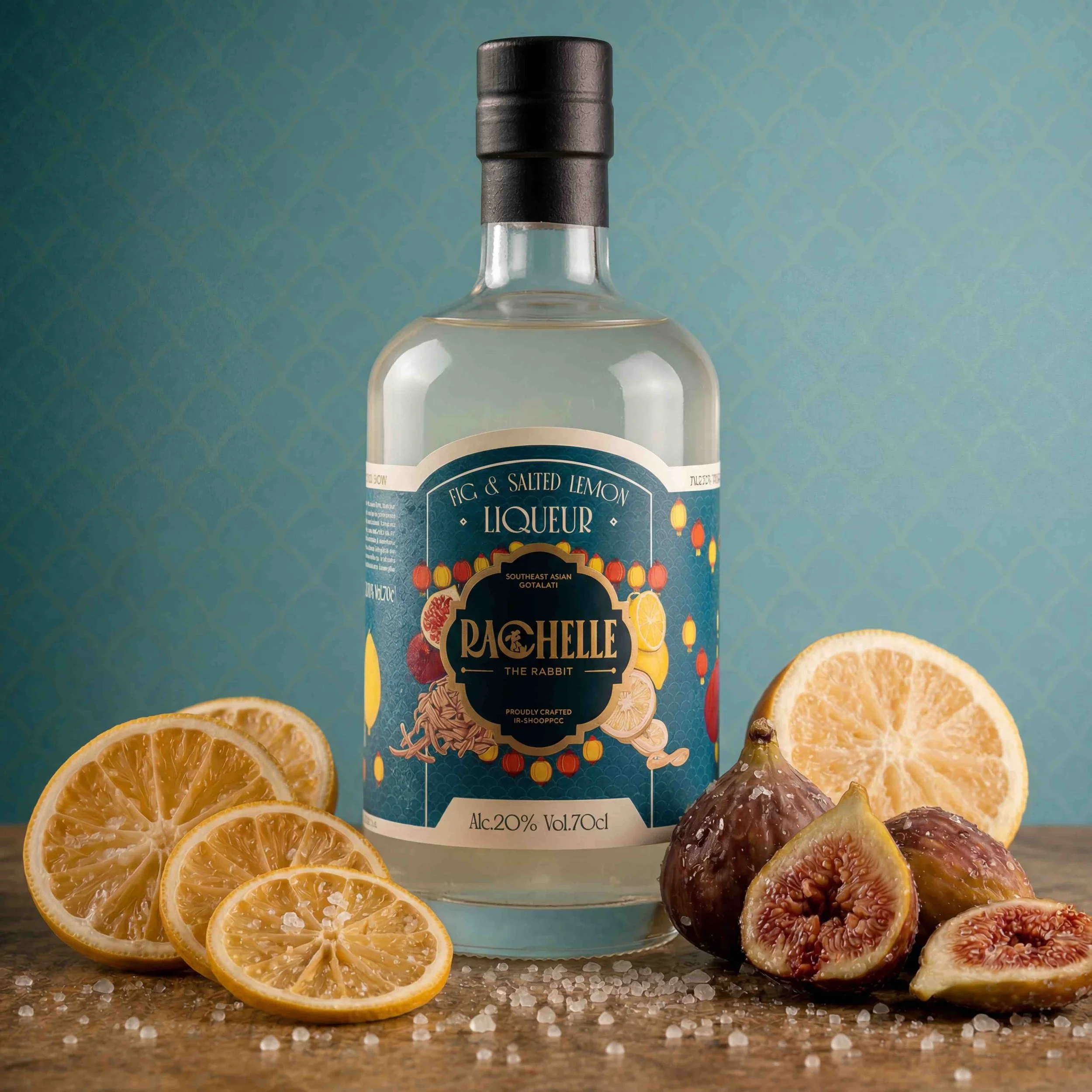 Fig & Salted Lemon Liqueur