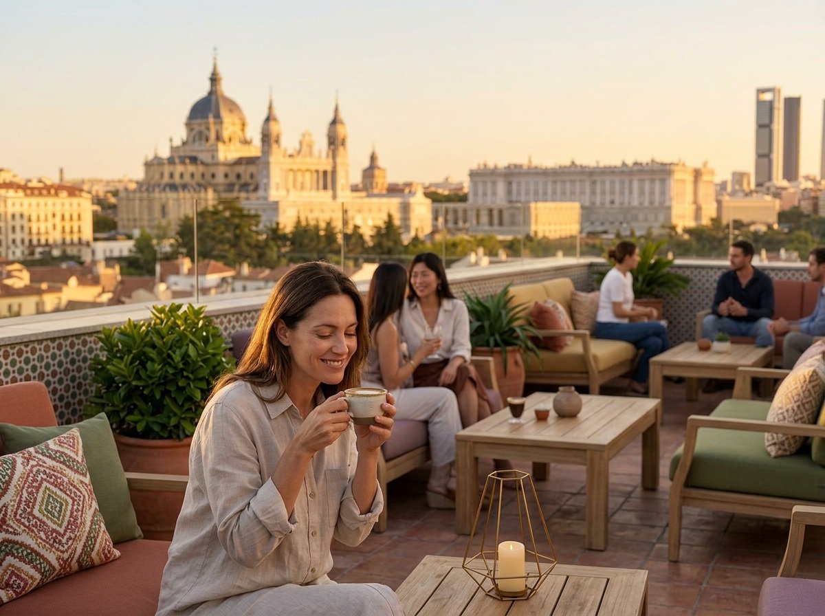 how to meet people while I solo travel in madrid this summer?