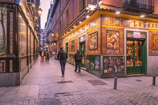 Barrio Las Letras Madrid