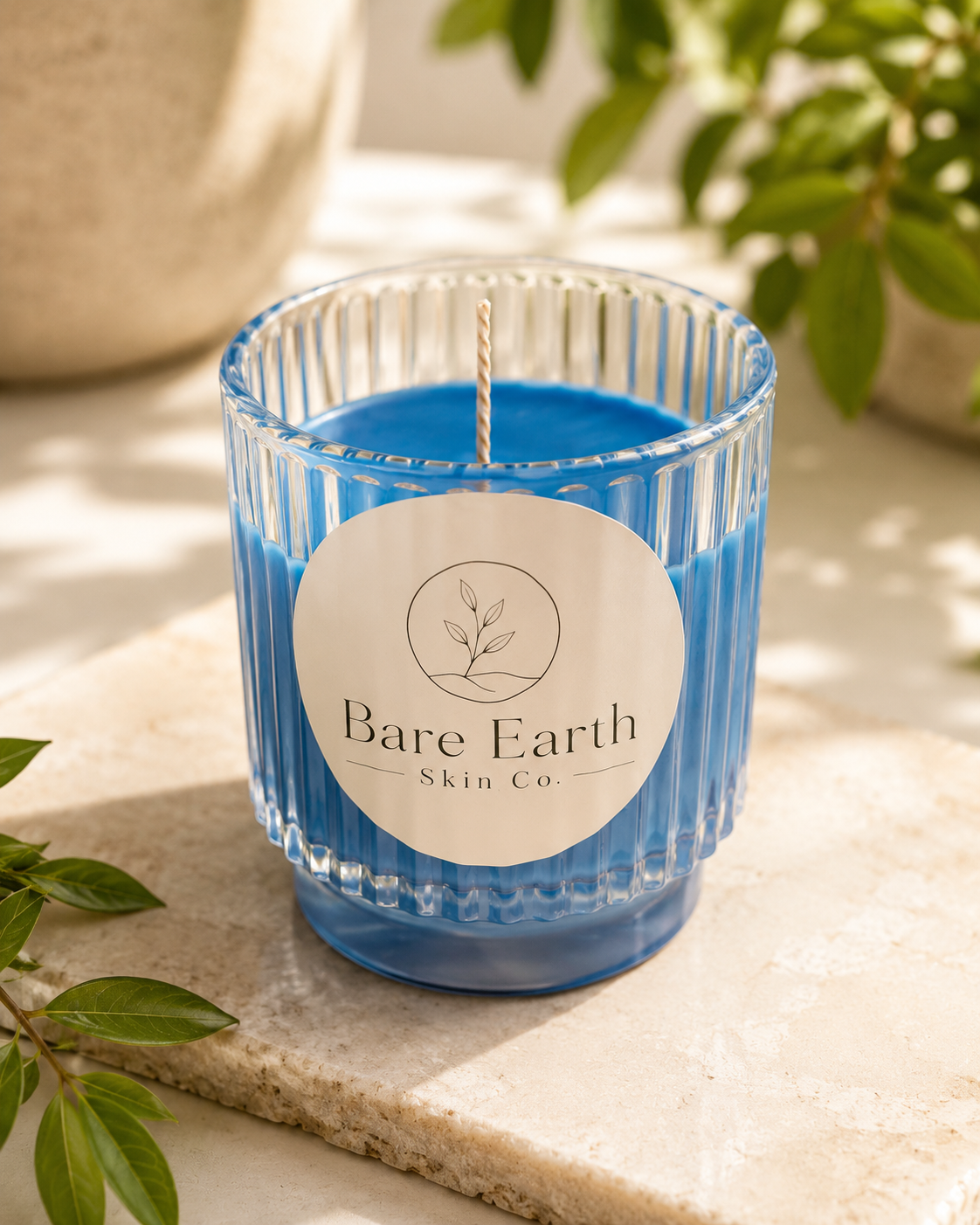 Meditation- Beeswax Candle