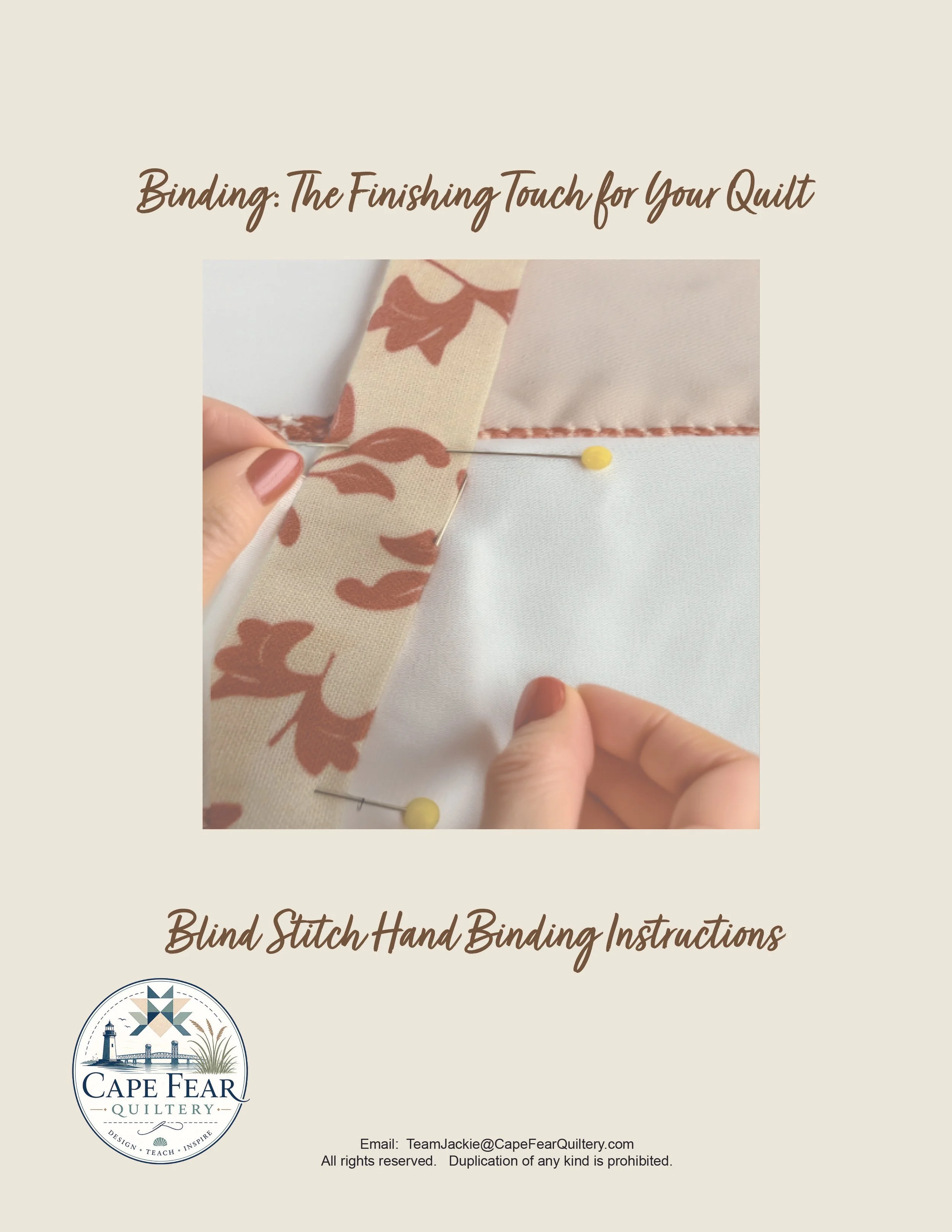 Blind Stitch Binding - Limited Time Free