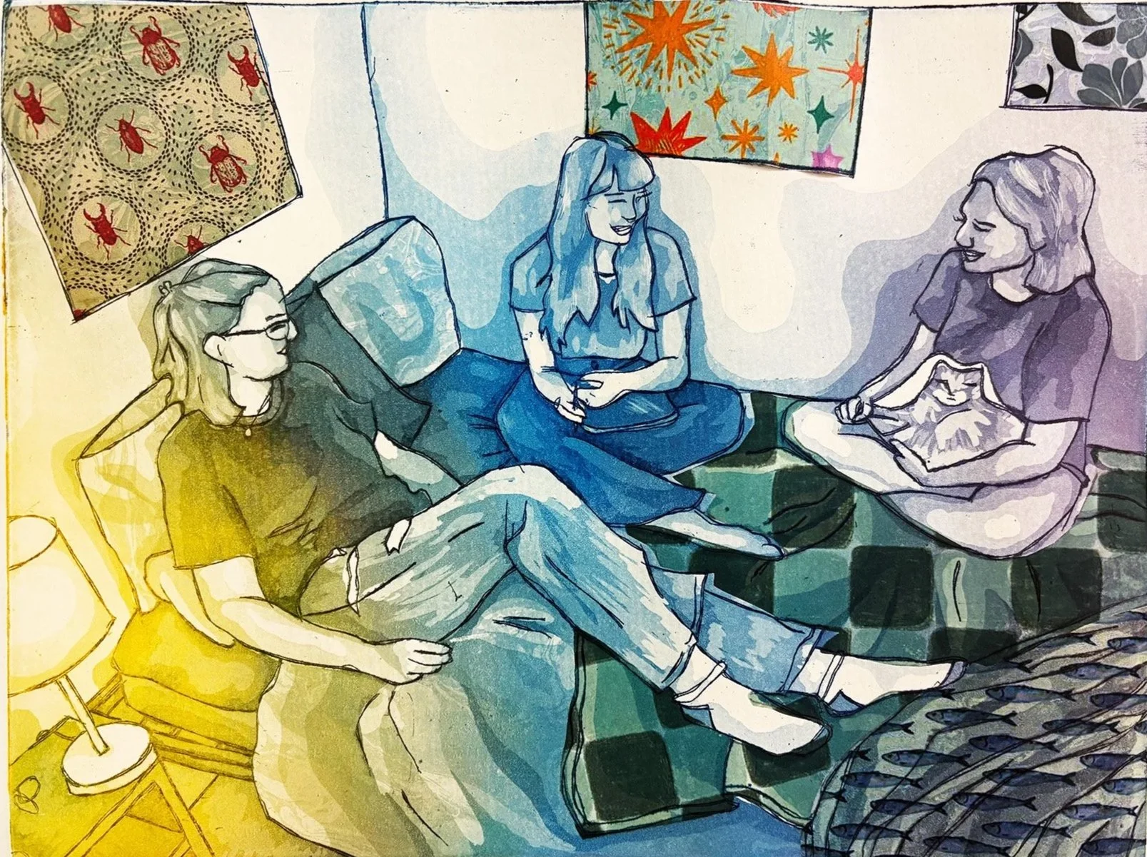 A Moment in Time, 9" x 12" 2025