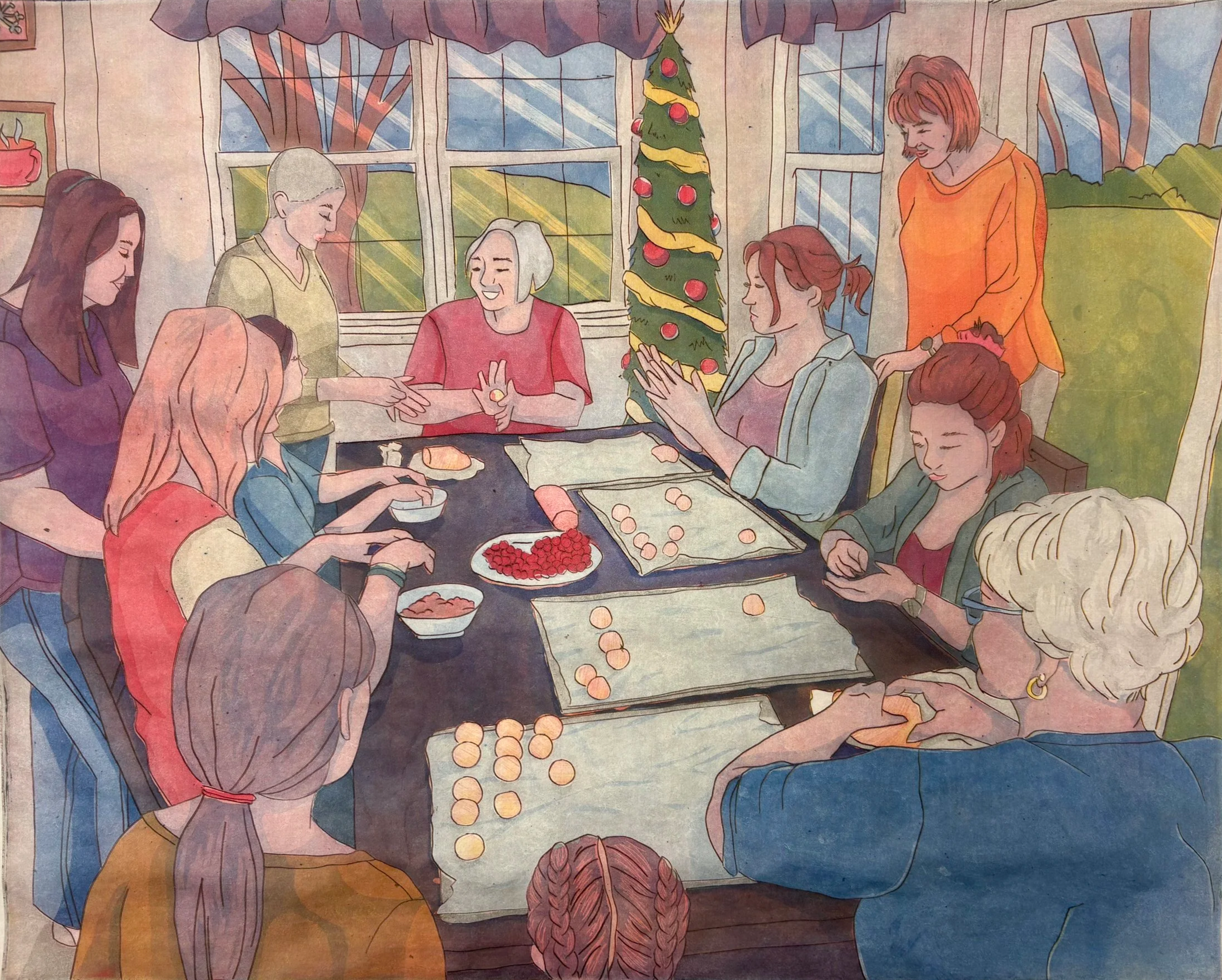 Cookie Day, 16" x 20" 2026