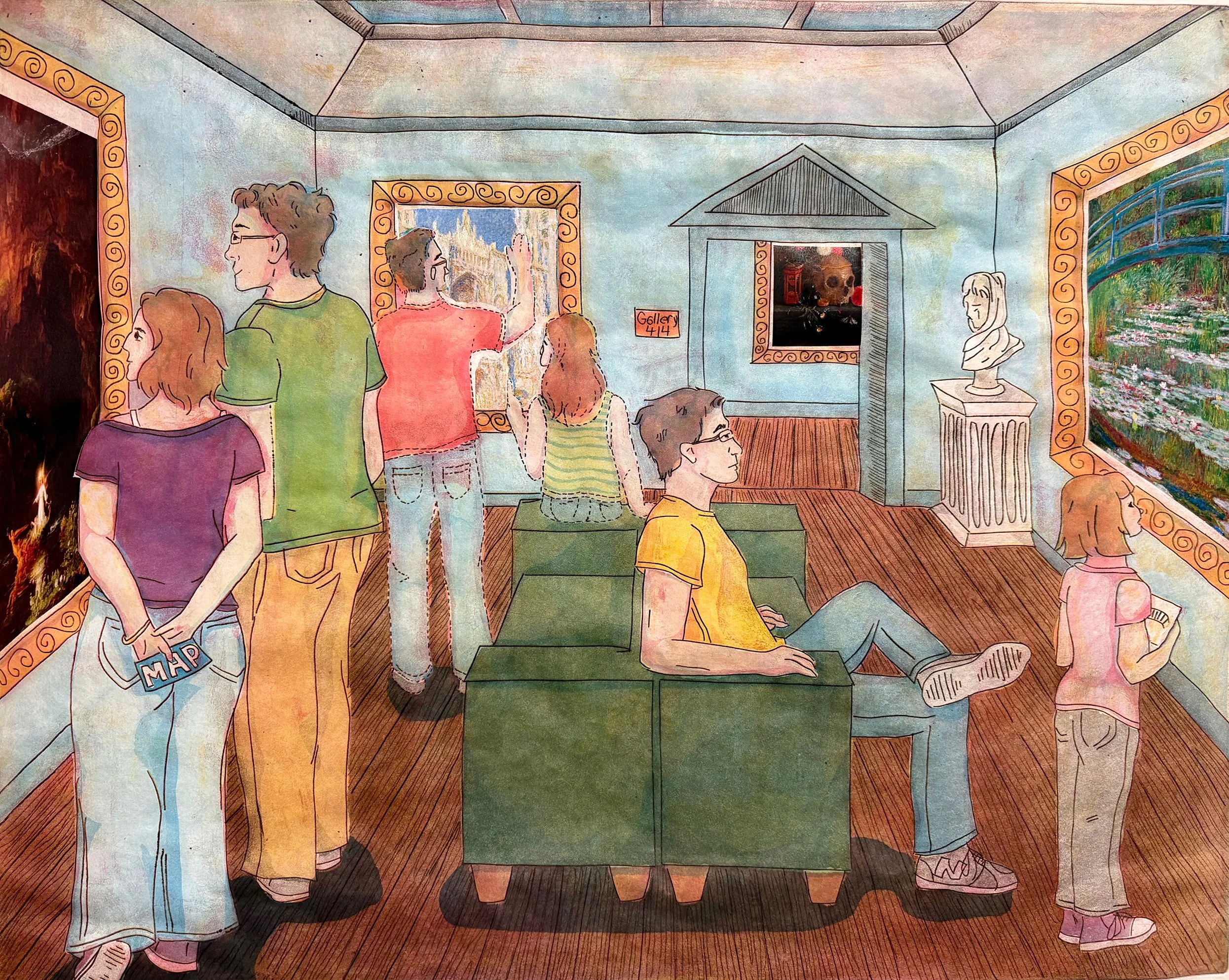 Encouragement, 16" x 20" 2026