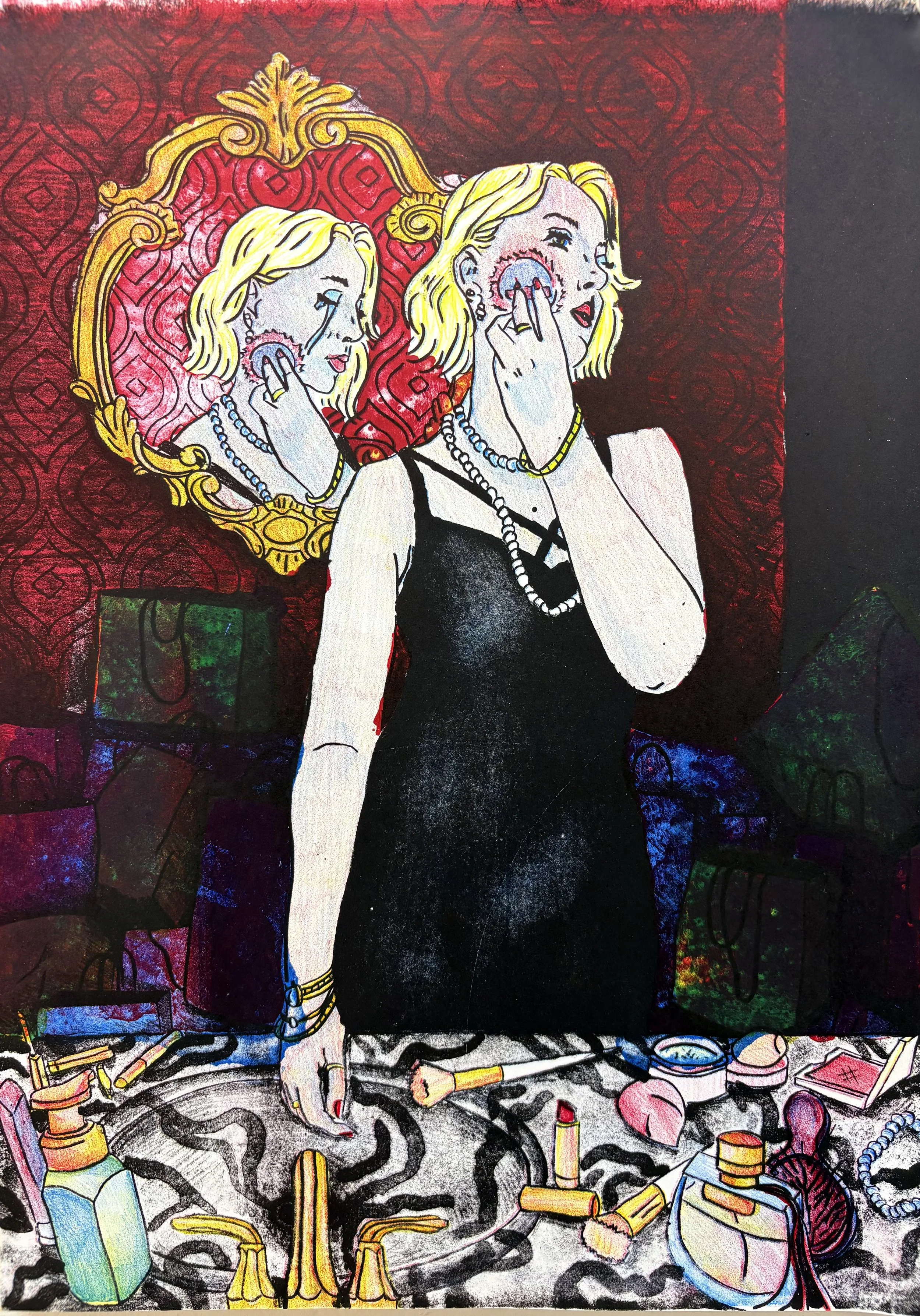 Consume & Be Vain, 13" x 18" 2026