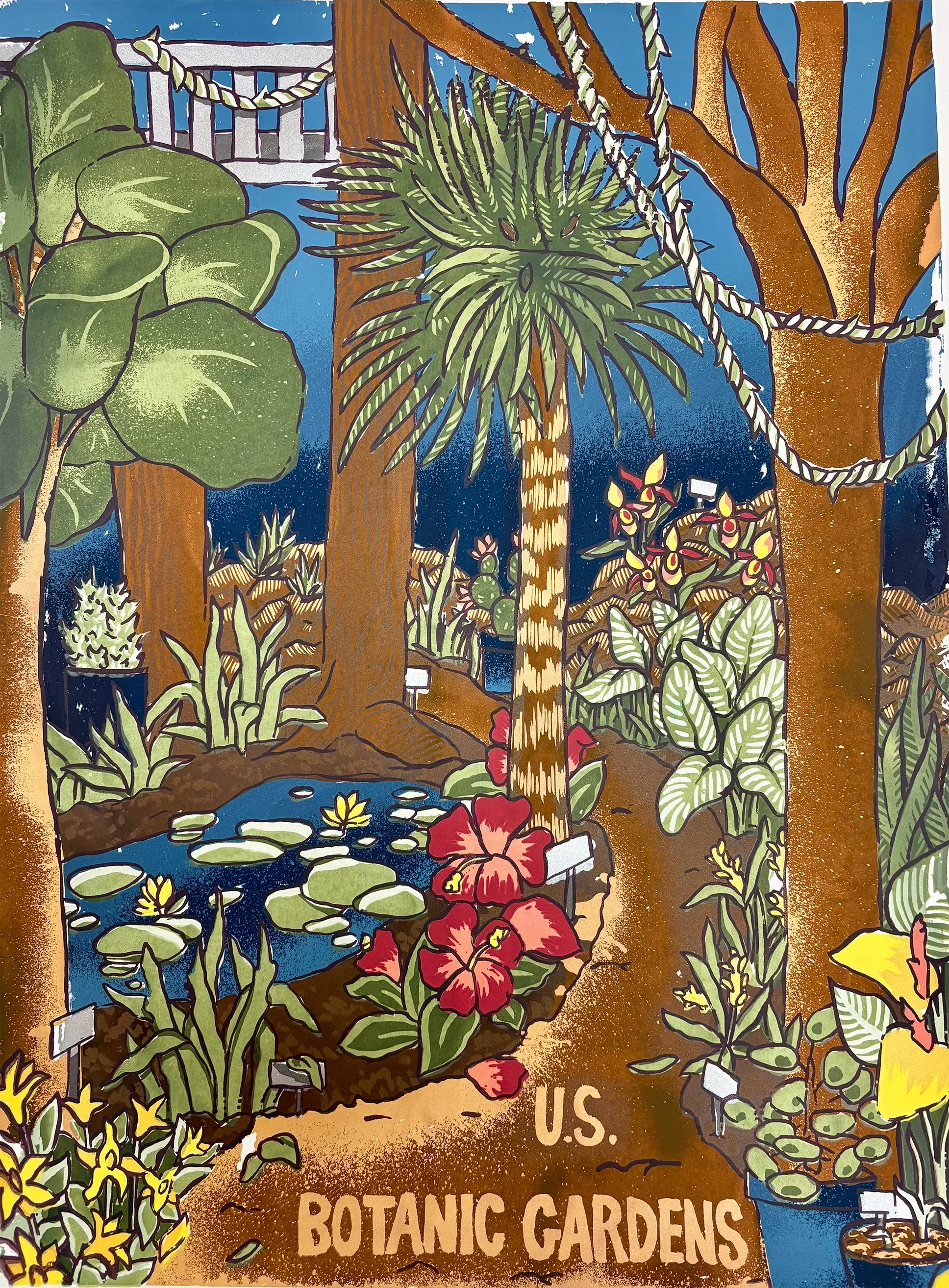 U.S. Botanic Gardens, 18" x 24" 2026