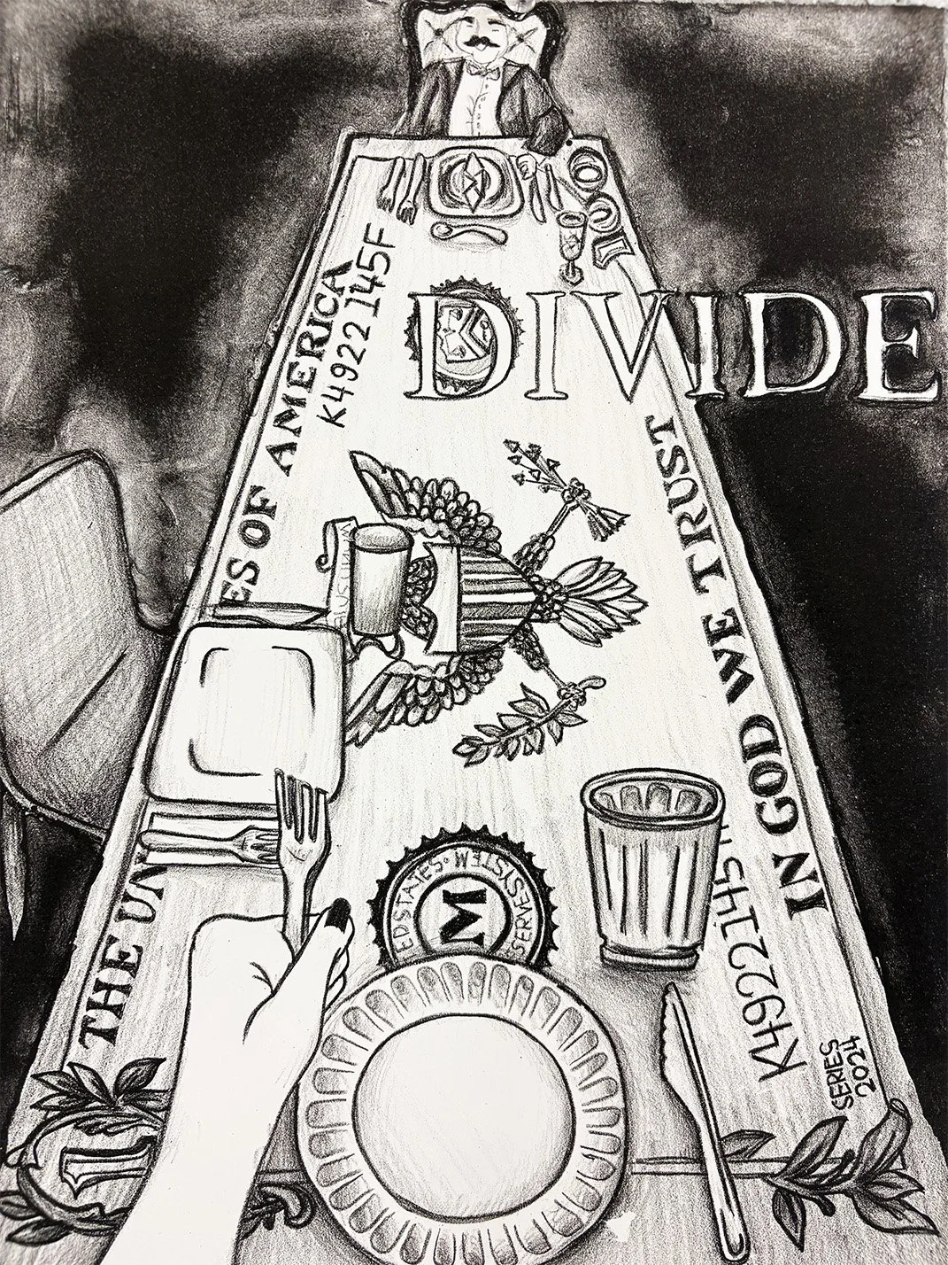 Divide, 11" x 15" 2025