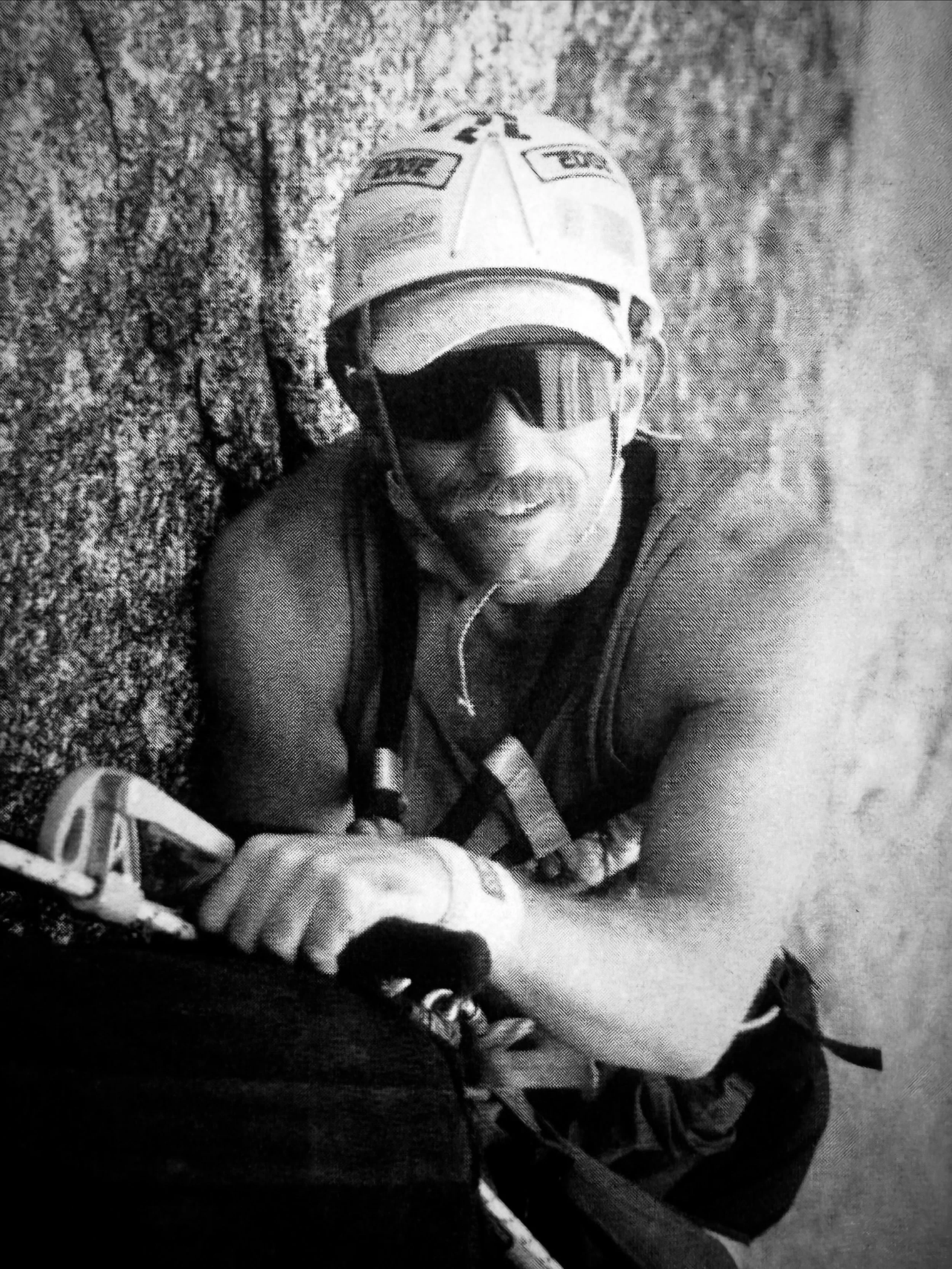 Anyone know who this climber is or where he&rsquo;s pictured climbing? 2 hints: he&rsquo;s an adaptive athlete and he&rsquo;s best known for his sporting triumphs in the 80s and 90s. 

New episode hits next week Wednesday (if you subscribe on Patreon