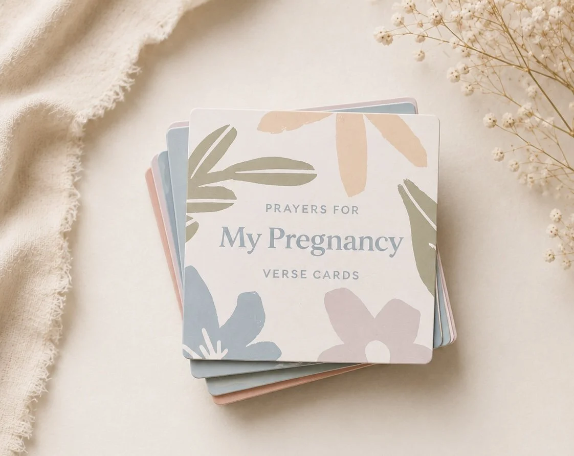 Prayers for my Pregnancy Verse Card Set