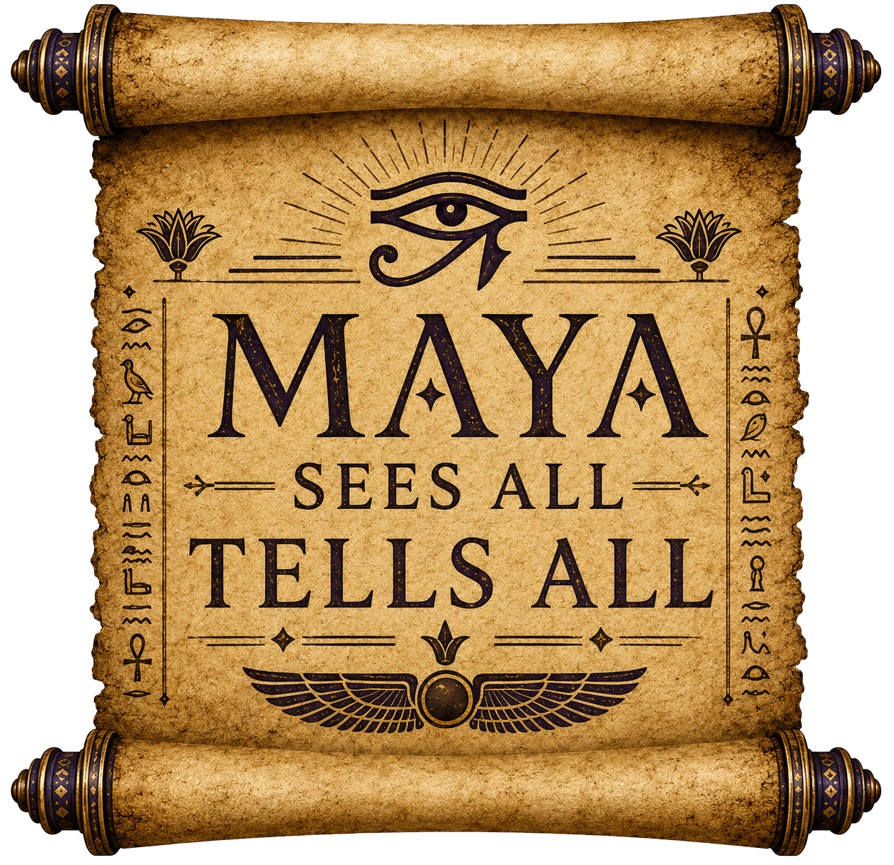 Maya Sees All Tells All