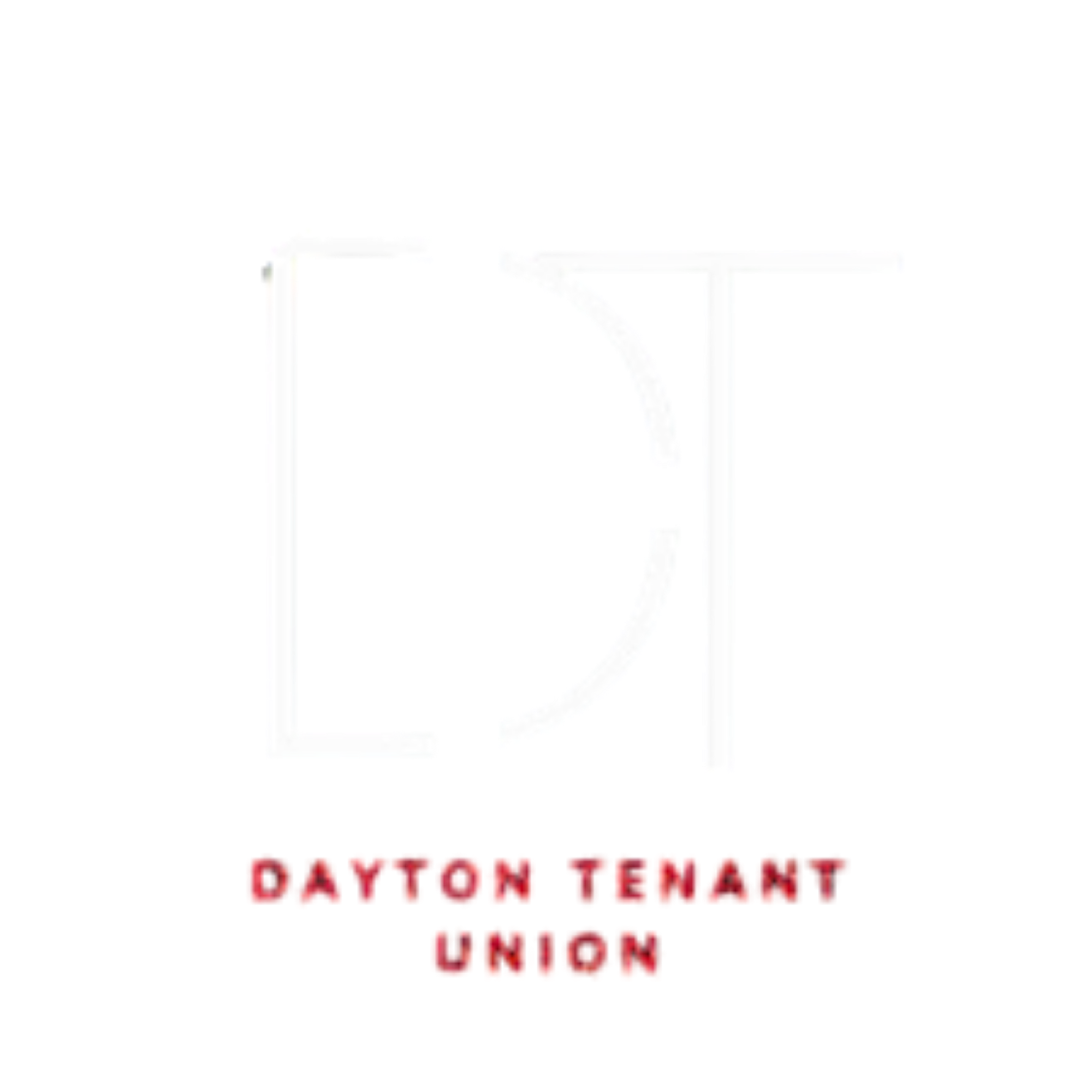 Dayton Tenant Union logo in red.