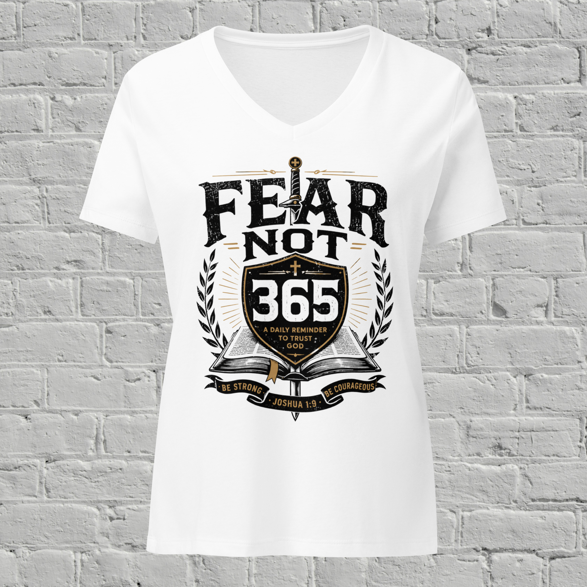 Women’s relaxed v-neck t-shirt