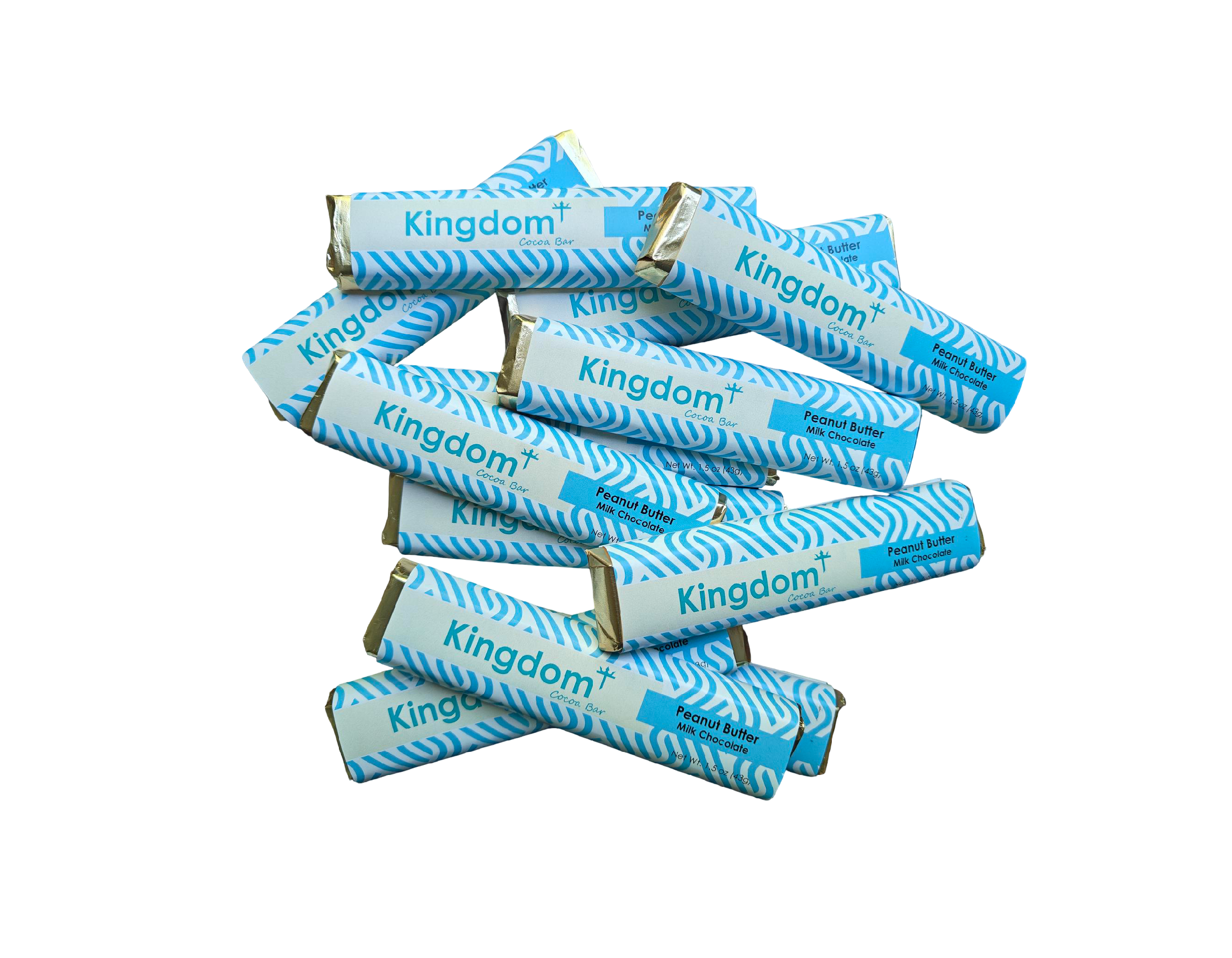 12x Peanut Butter Milk Chocolate Kingdom Cocoa Bars