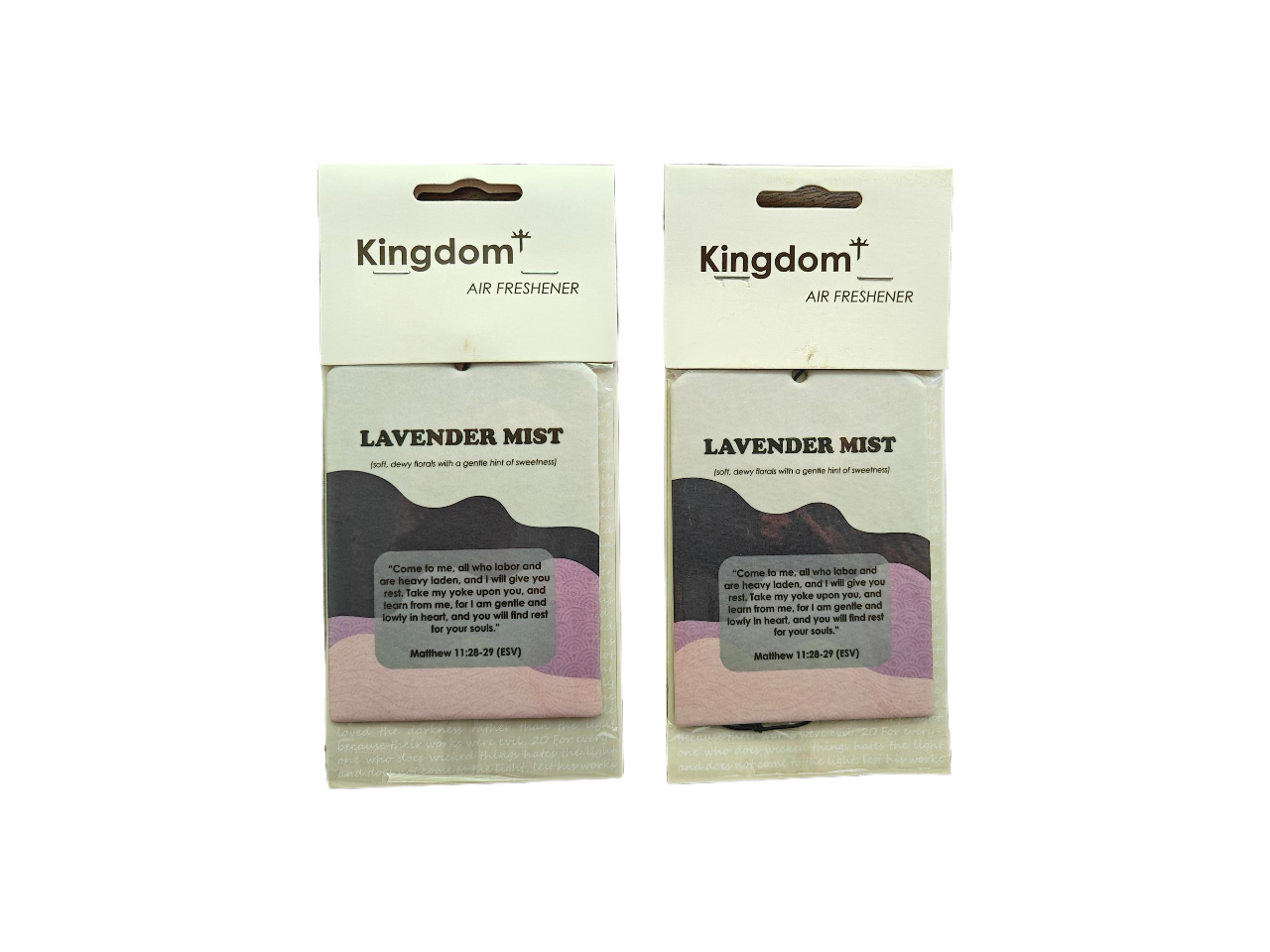 2x Lavender Mist Kingdom  Air Fresheners