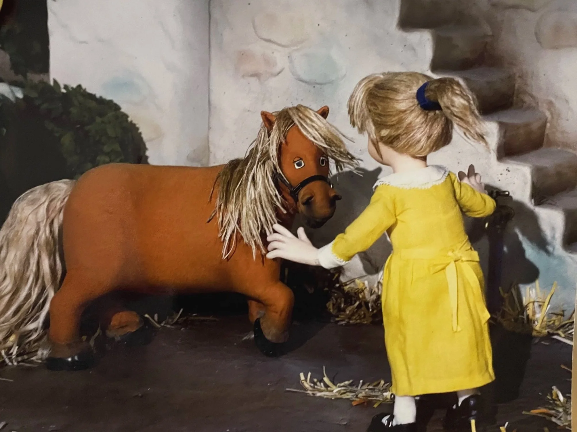 I made the costumes for these puppets - Star Hill Ponies (SC4) 1996