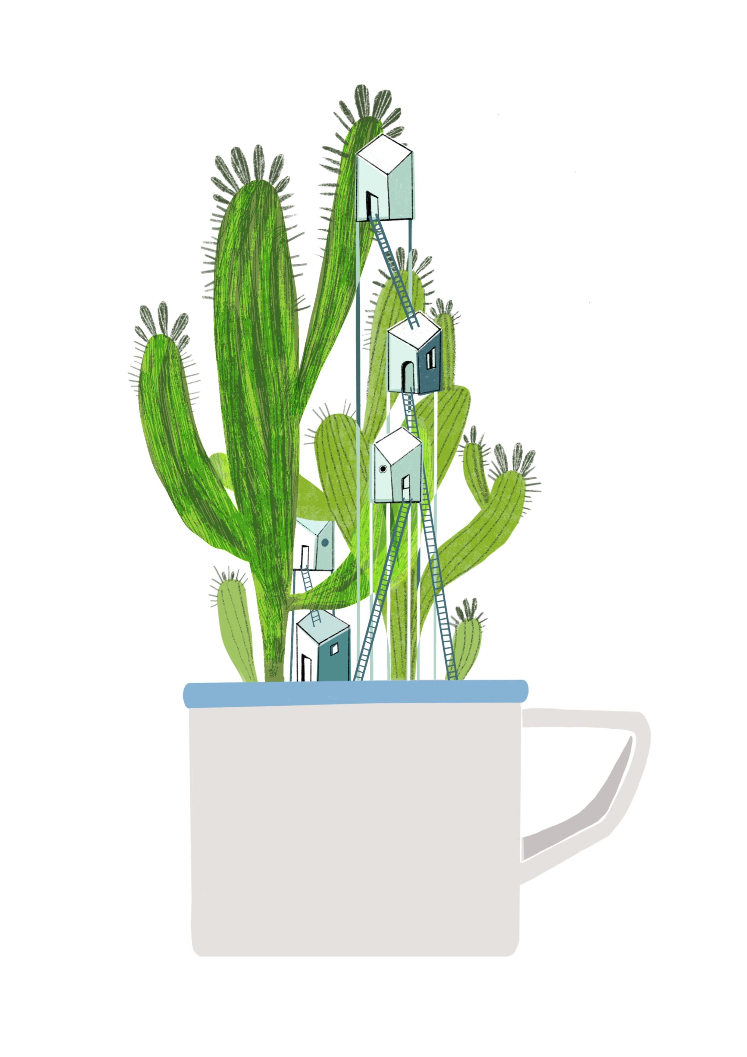 ArtPrint: Cactus Community