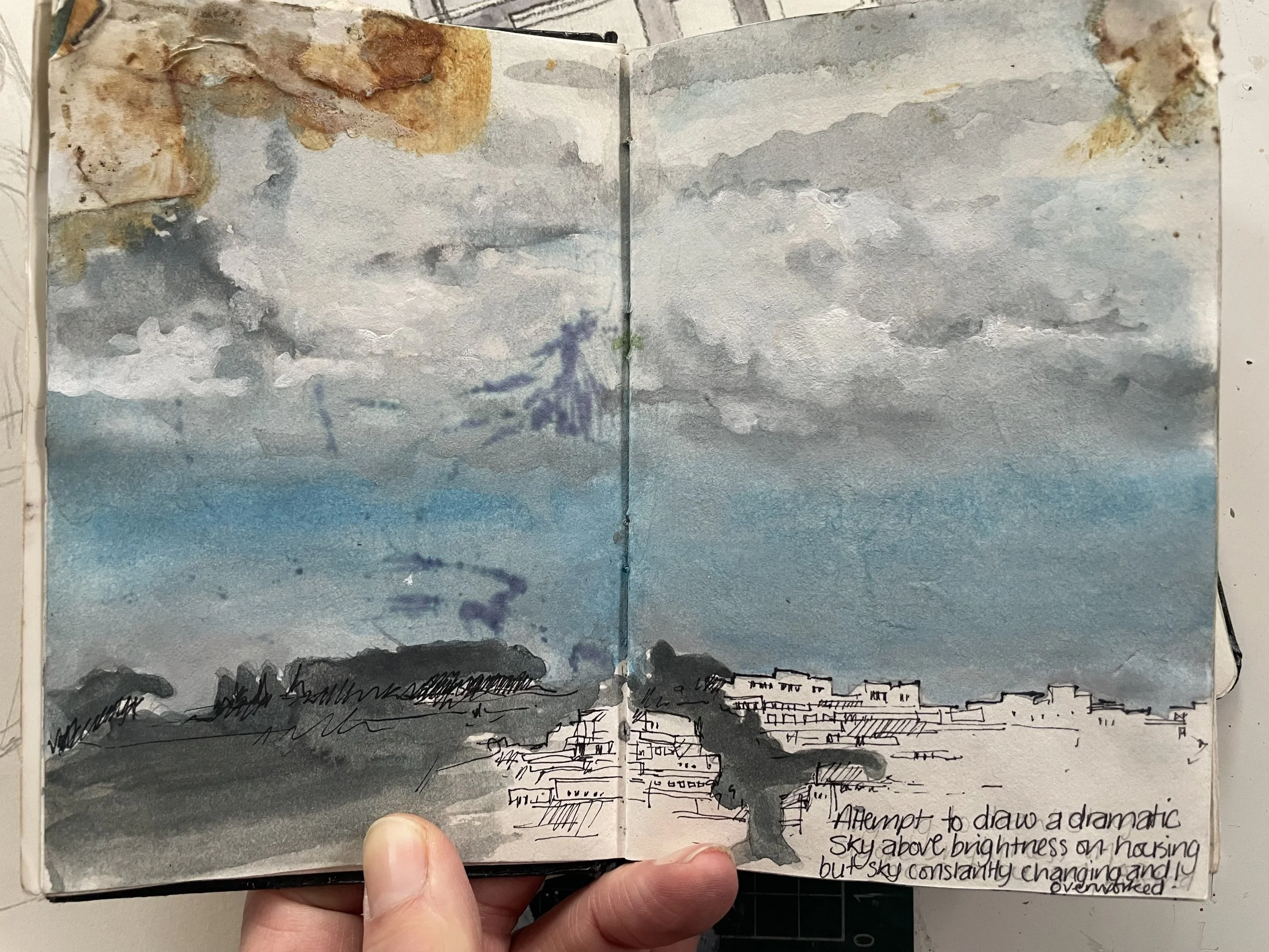 View at Monteverde, Rome - 1989