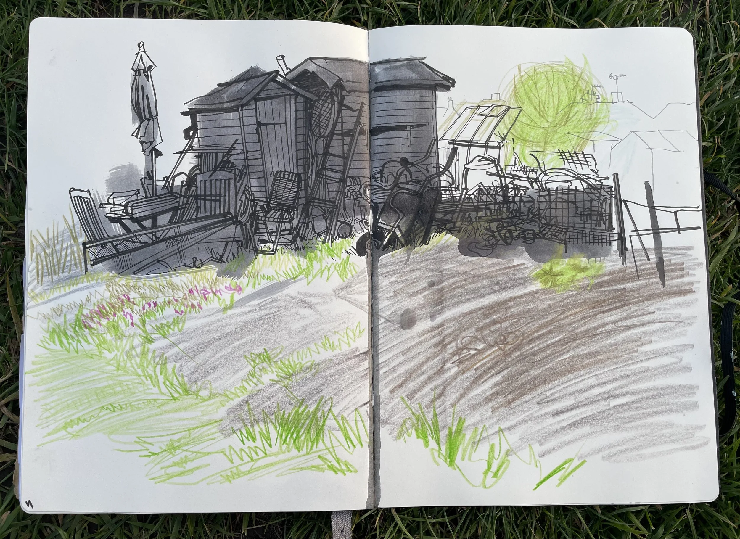 Wivenhoe Allotments - April 2026
