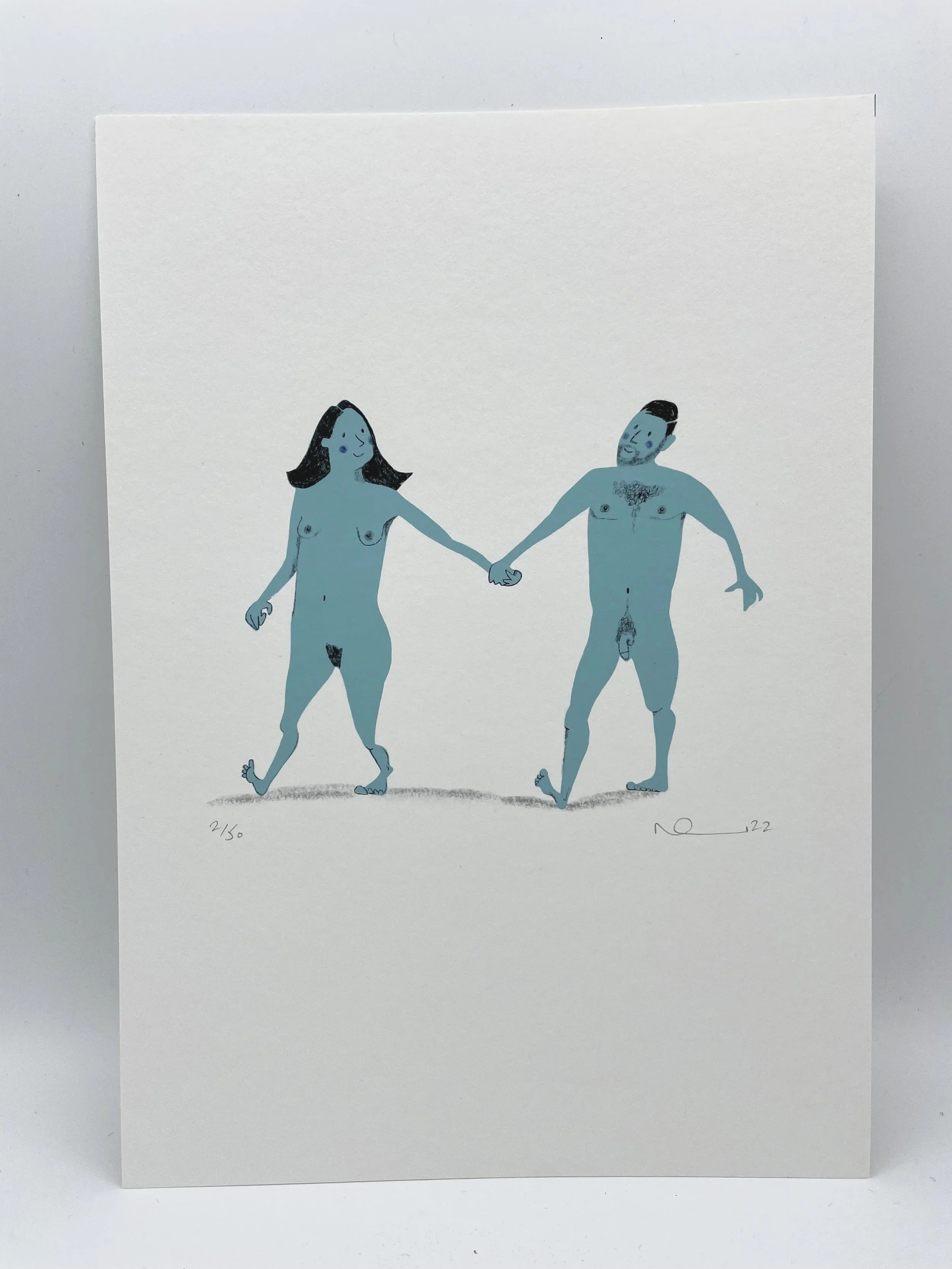 ArtPrint: Adam & Eve