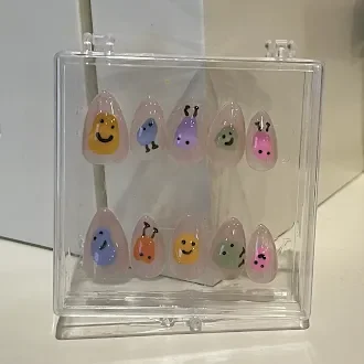 Fun potato nails