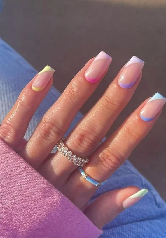 1 Square Shaped Colourful Set