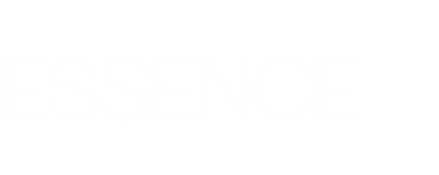 The word 'ESSENCE' in white uppercase letters on a black background.