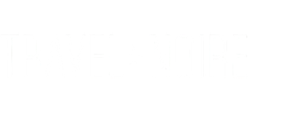Travel Noir logo with white text and airplane icon on black background.