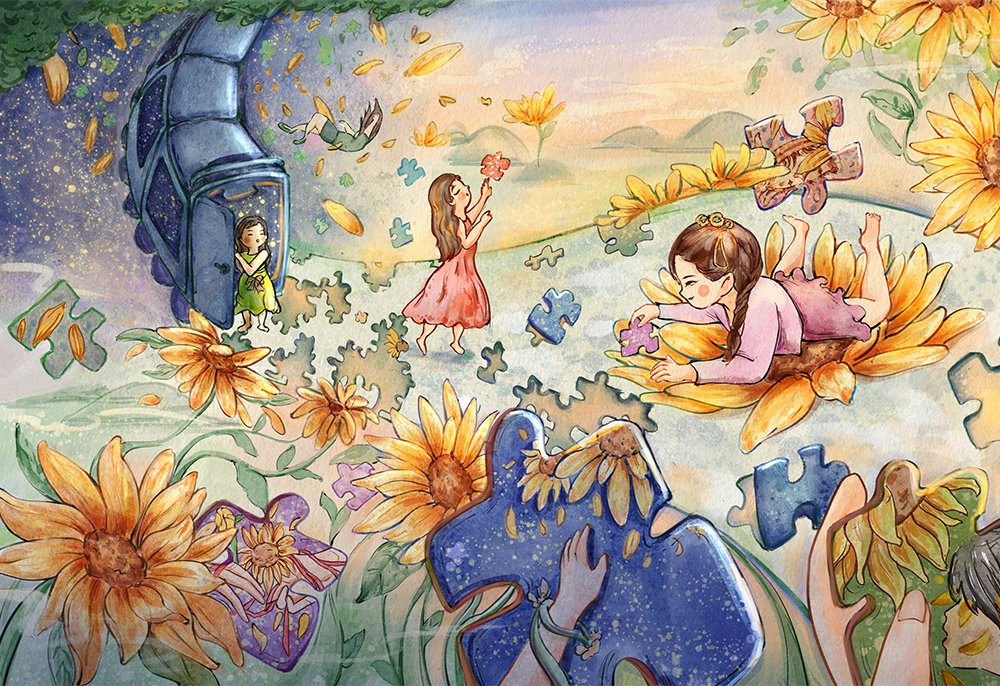 Fengyi_Ye_SunflowerDream_Digitalart.jpg