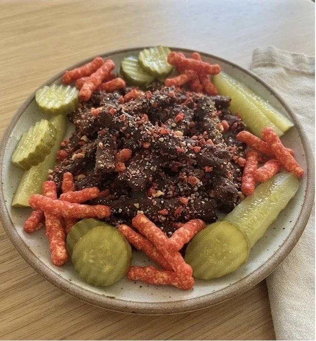 Dill pickle w/ Hot Cheetos (LIMITED FLAVOR)