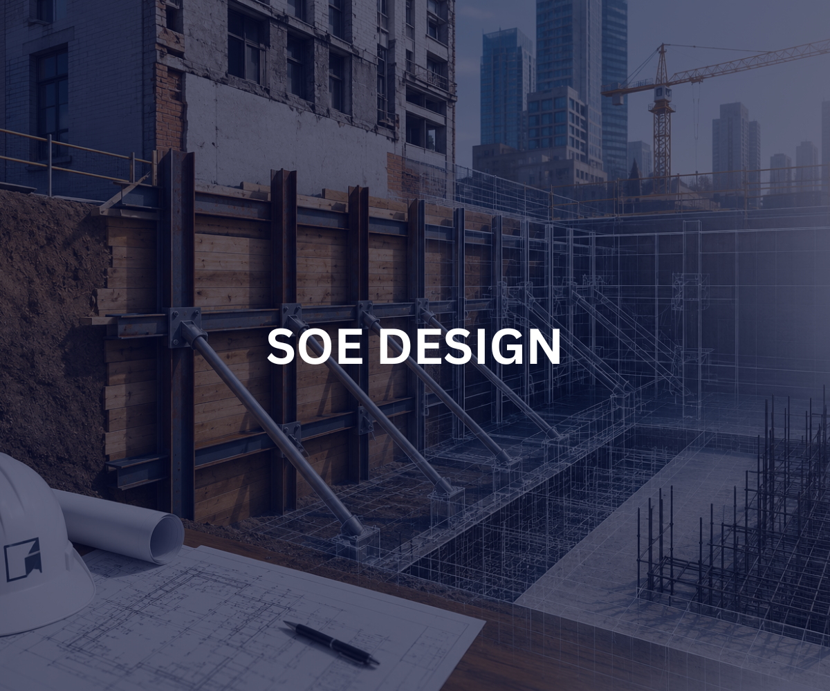 We develop practical solutions tailored to project conditions, surrounding structures, soil behavior, and safety requirements