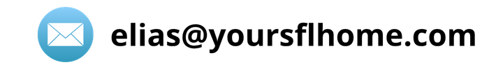 Envelope icon on a blue background, part of an email or messaging interface.