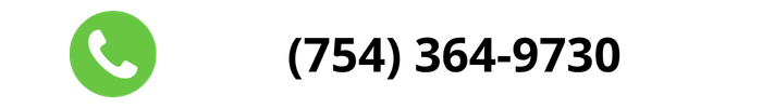 A green circle with a white phone icon in the center.