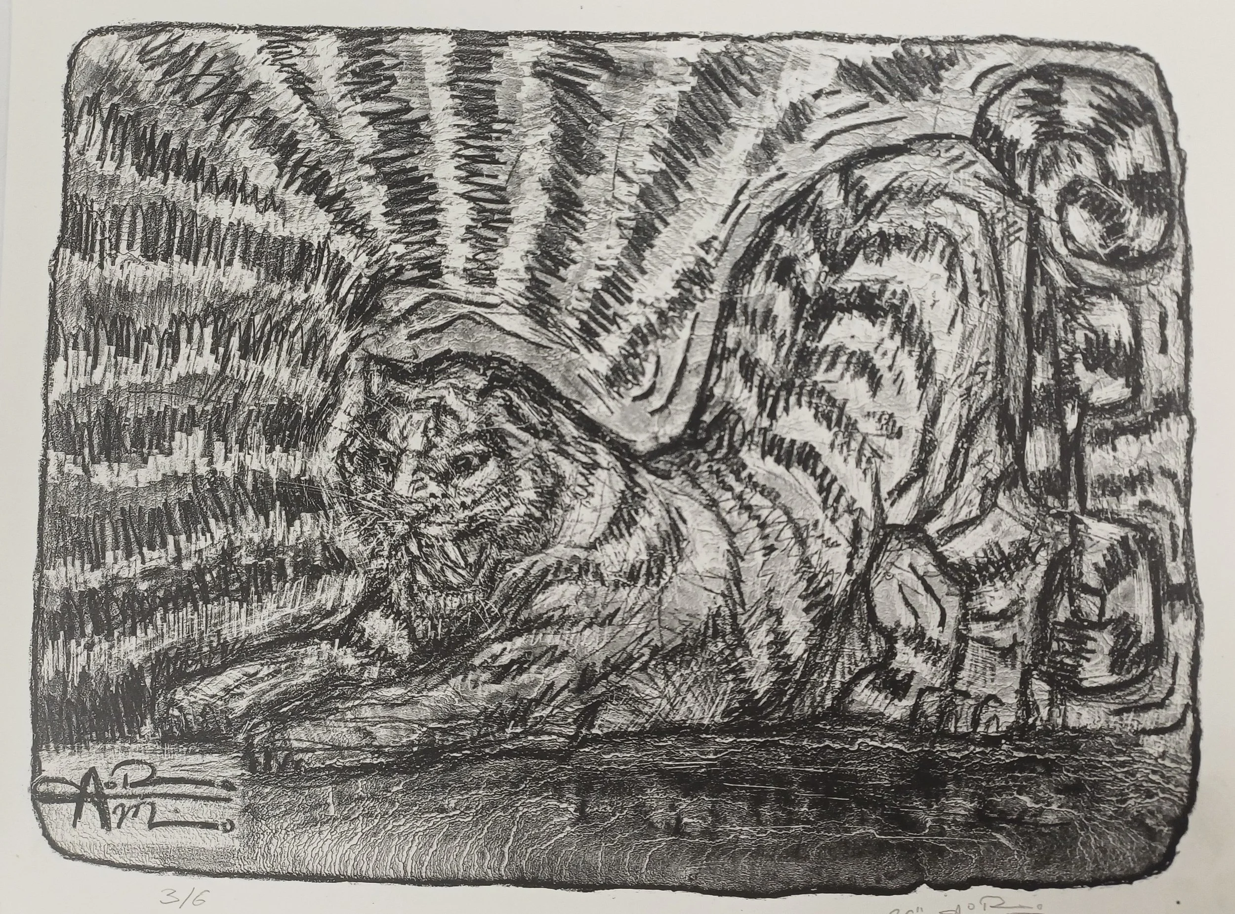 'Striking 2/2' Lithography SIZEXSIZE