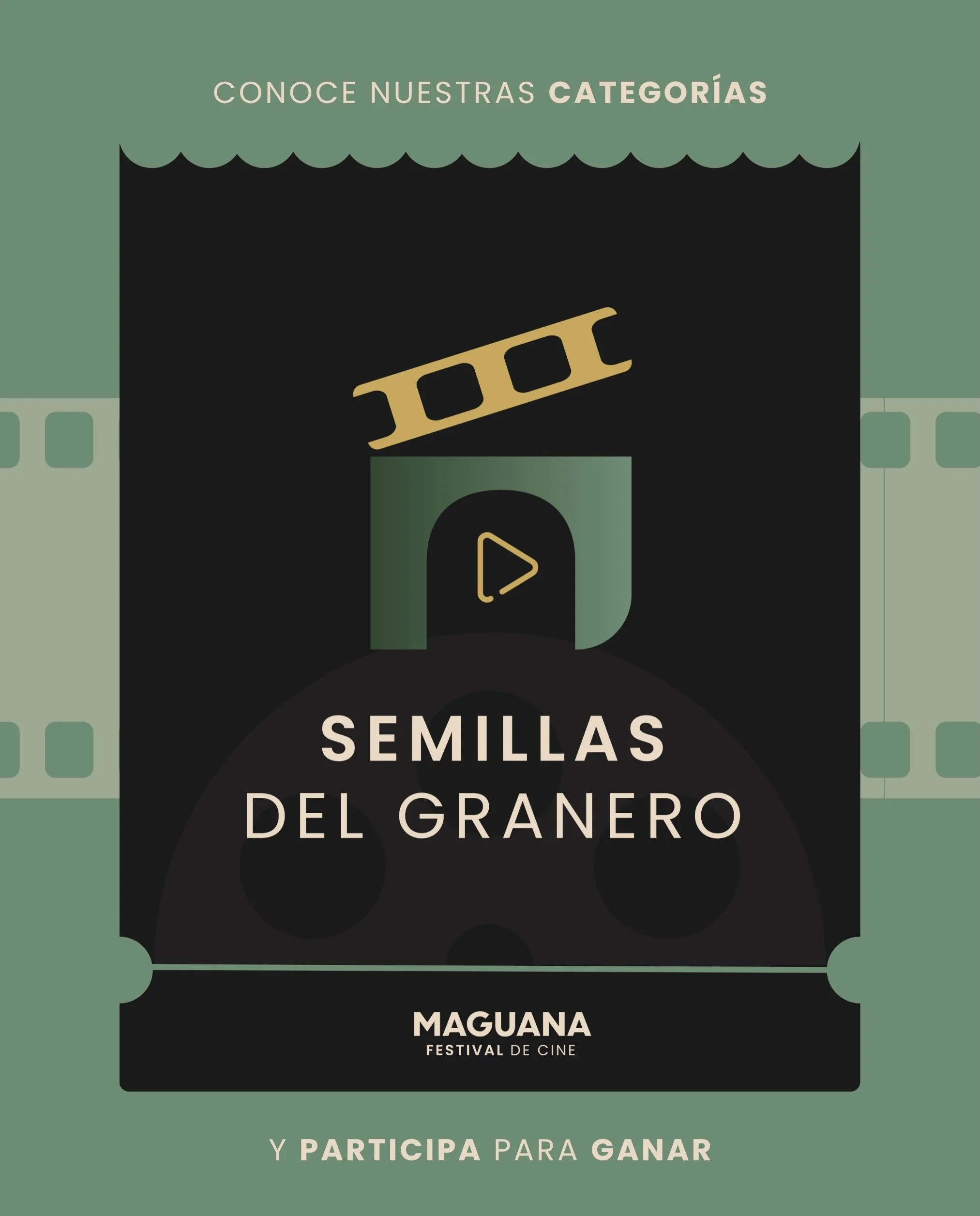 &iexcl;Atenci&oacute;n a todas las promociones escolares! 
El Festival de Cine Maguana presenta Semillas del Granero, la categor&iacute;a creada para que estudiantes de 5to y 6to de secundaria cuenten sus propias historias.

Si tienes una idea sobre 