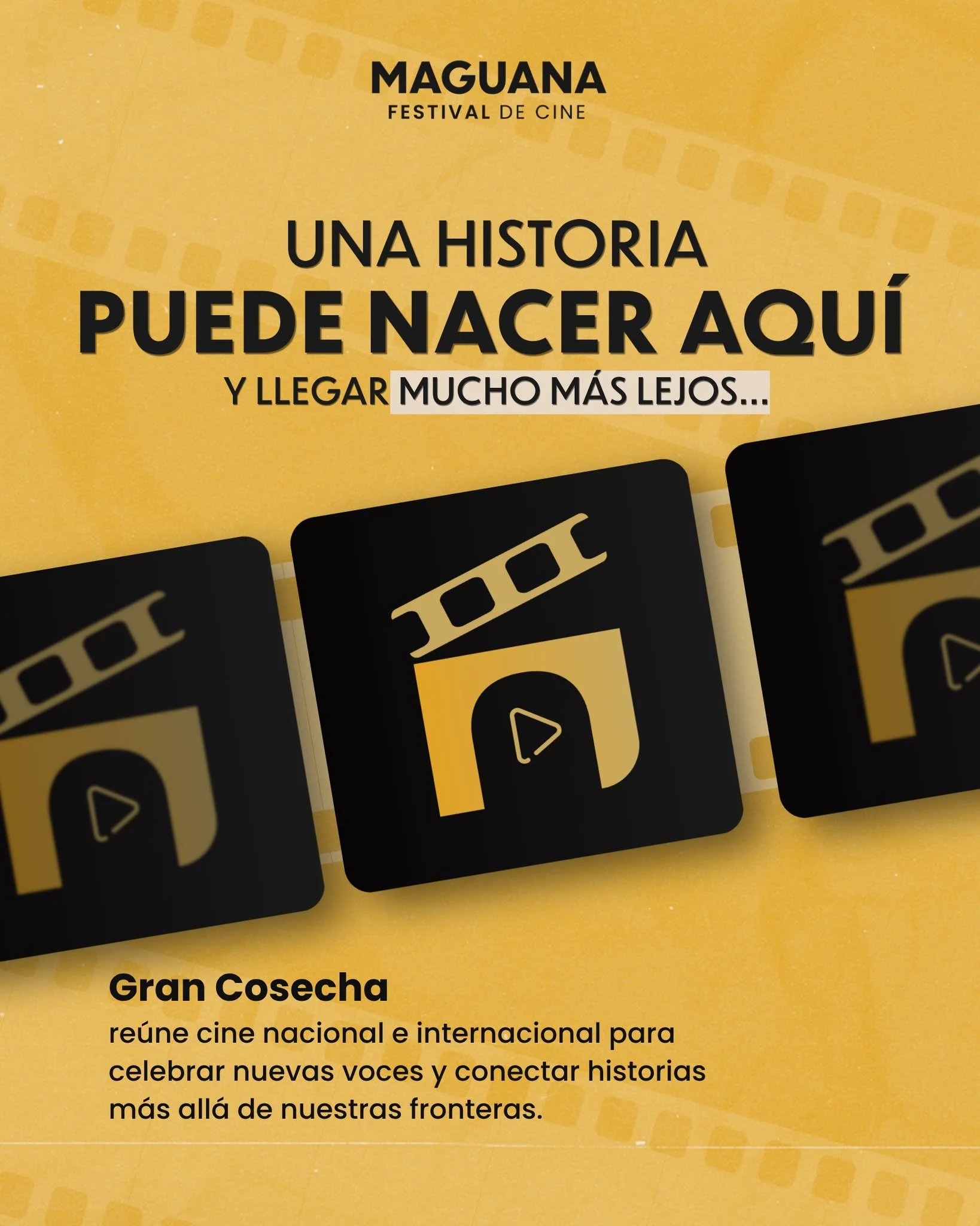 En la categor&iacute;a Gran Cosecha, el Festival Maguana re&uacute;ne lo mejor del cine nacional e internacional para amplificar las nuevas voces y demostrar que las buenas historias no tienen fronteras.

Haz que tu cortometraje cruce l&iacute;mites 