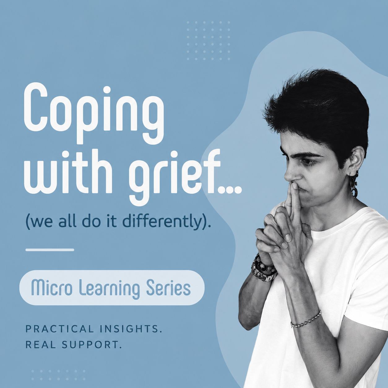 What Grief Really Needs From the People Around Us…🤍