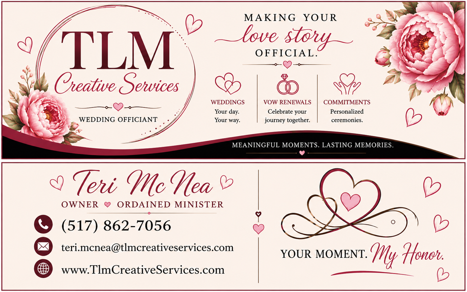 TLM Creative Services - Wedding Officiant