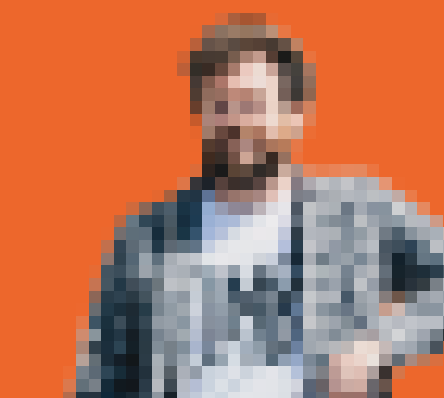 Pixelated Image of Iain Breaden