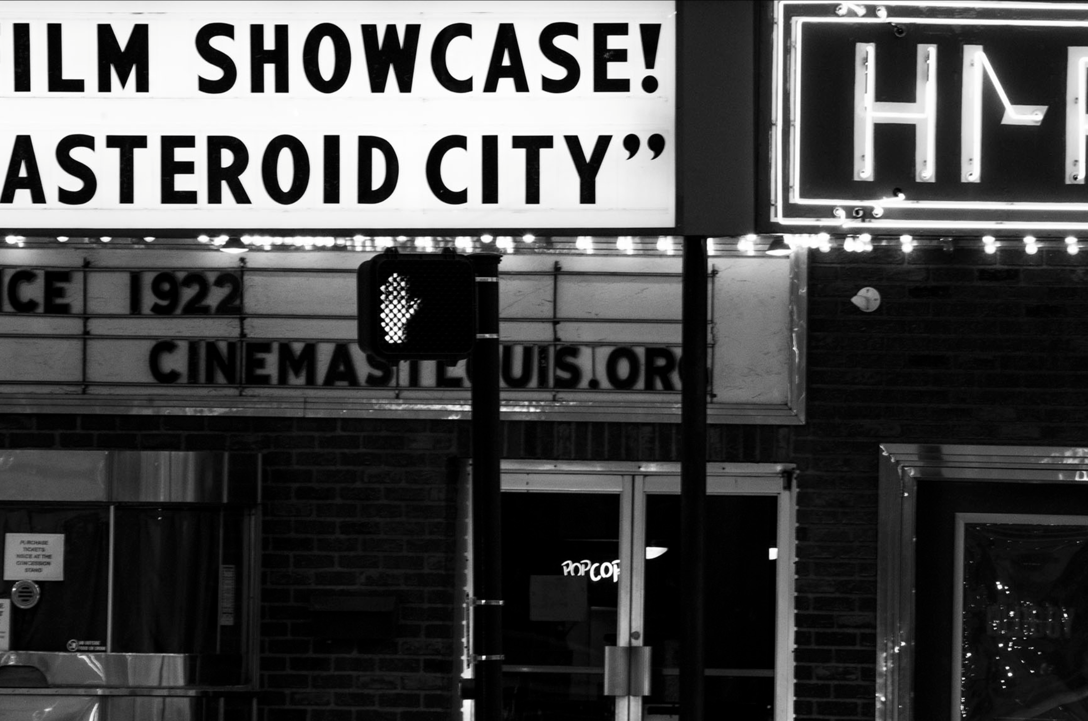 The nostalgic Hi-Pointe Theater in St. Louis, Mo. as apart of my photo essay exploring my relationship to my childhood neighborhood as a young adult. 