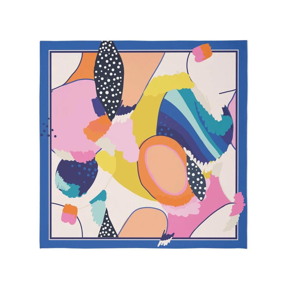 Exclusive deal alert! &Eacute;CLAT Silk Scarf | Luxury Silky-Touch Square Scarf, available for a limited time at the incredible price of $93.15