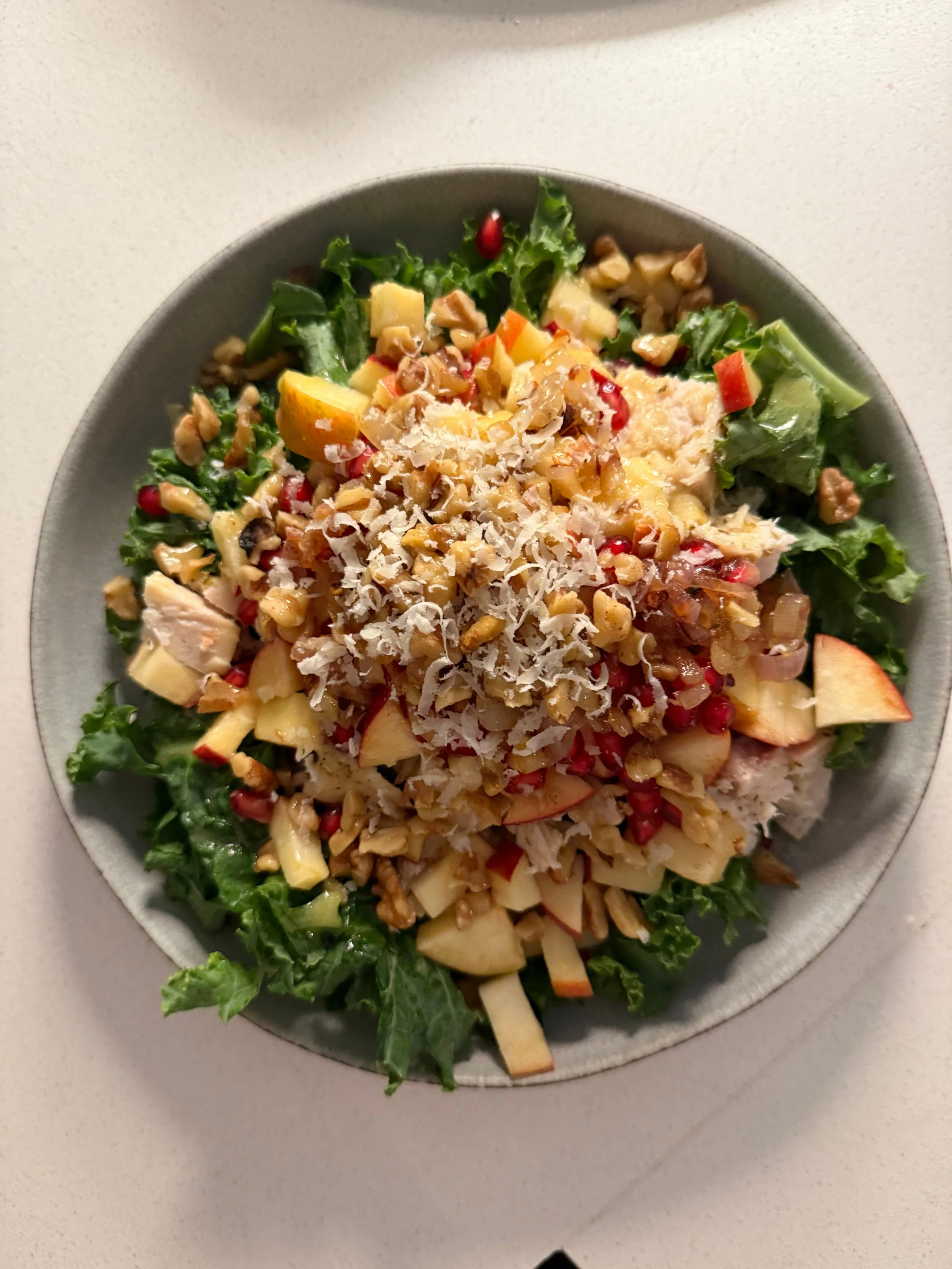 High Protein Fall Harvest Salad