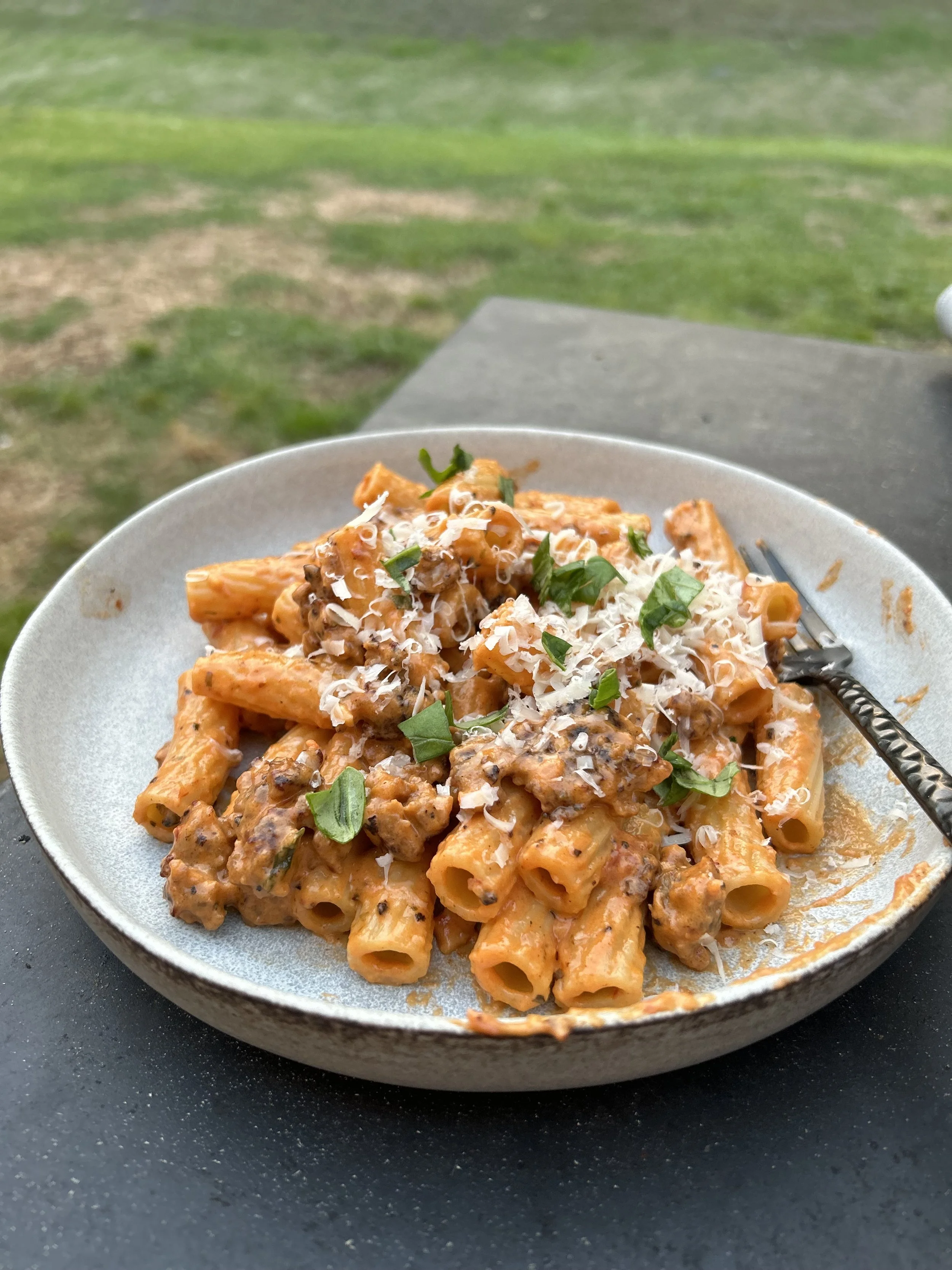 Creamy Italian Sausage Pasta